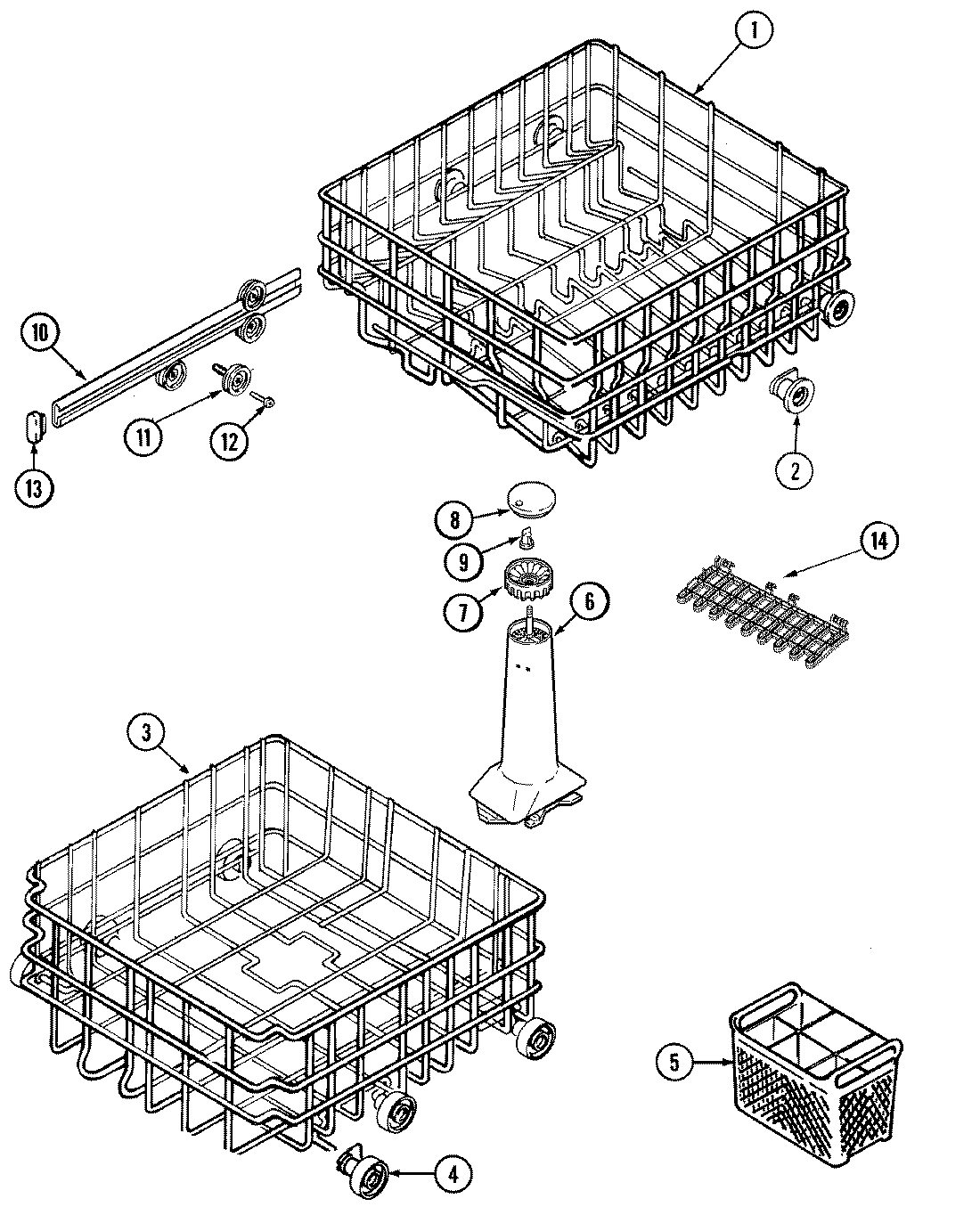 05 - TRACK & RACK ASSEMBLY