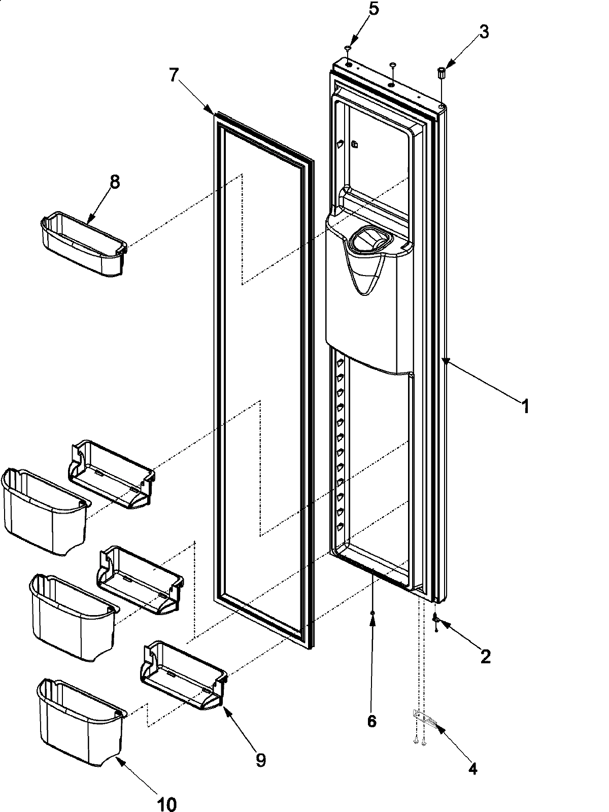 07 - FREEZER DOOR