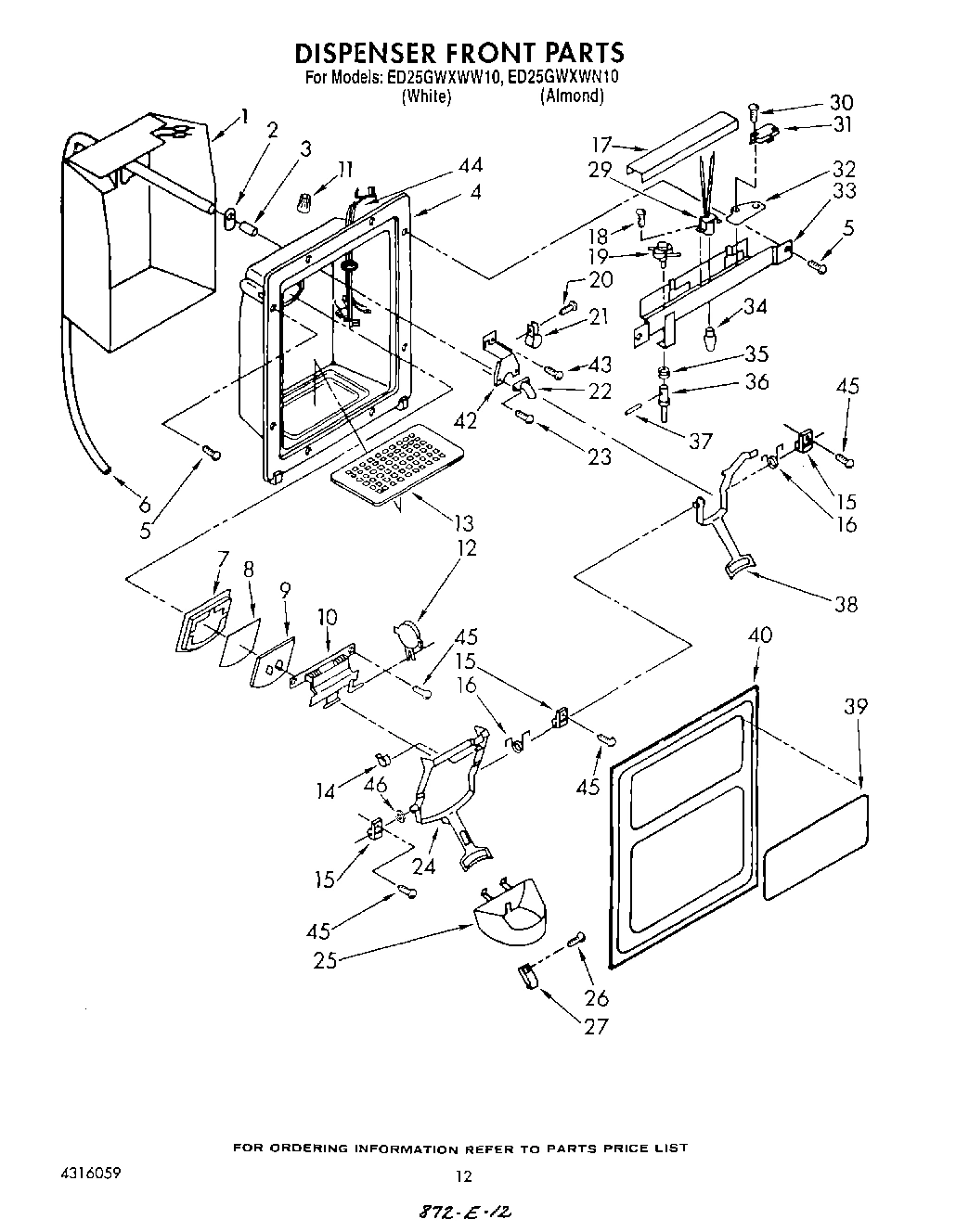 09 - DISPENSER FRONT