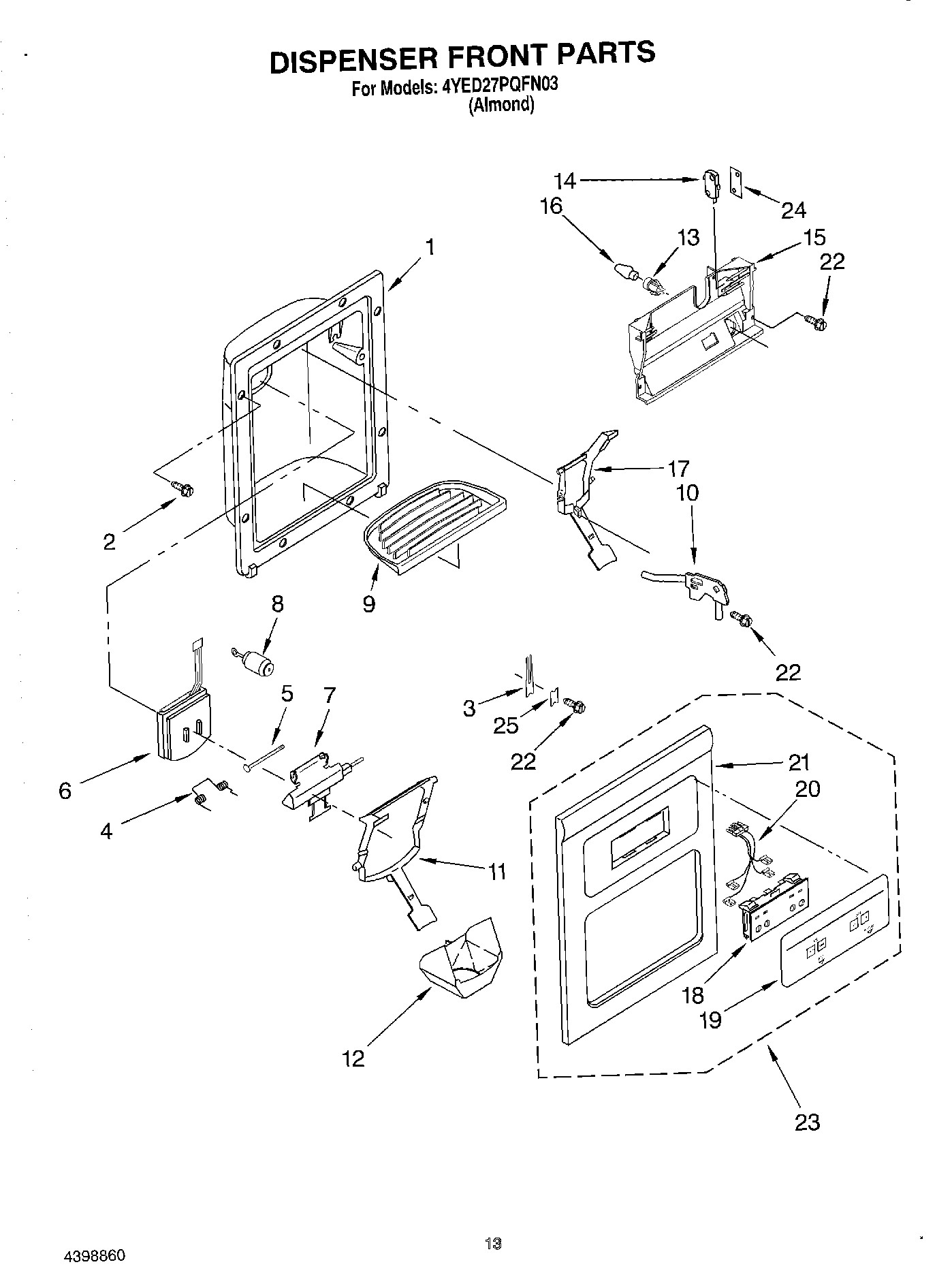08 - DISPENSER FRONT