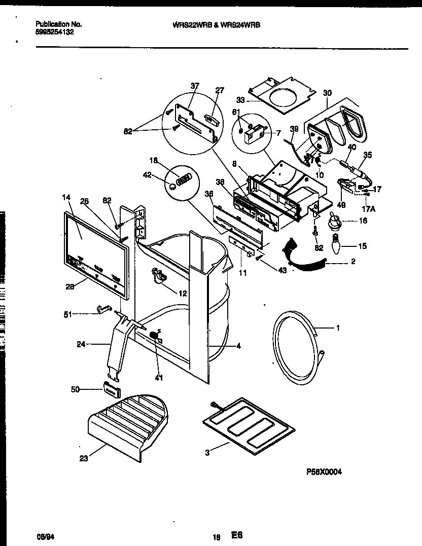 10 - ICE DOOR, DISPENSER AND WATER TANKS
