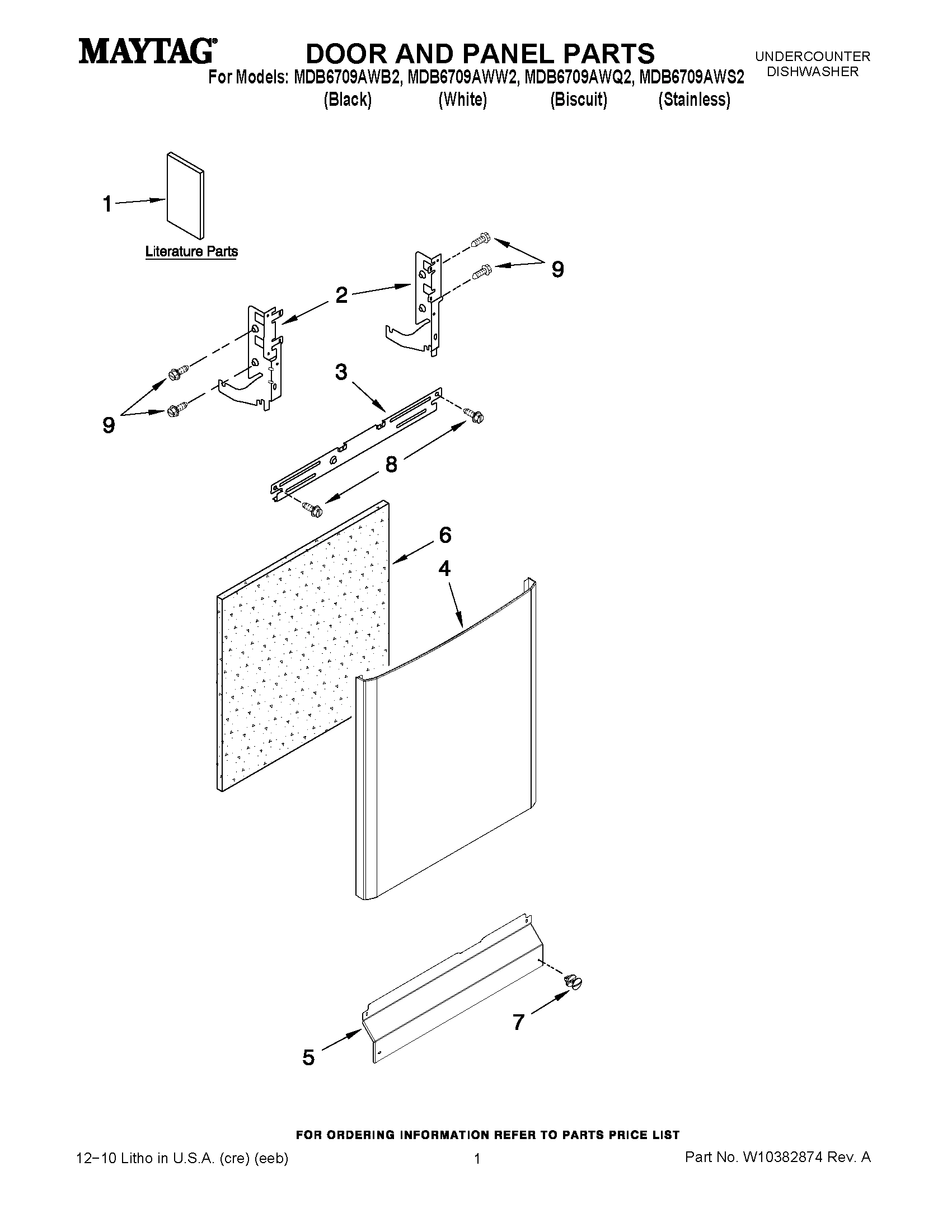 01 - DOOR AND PANEL PARTS