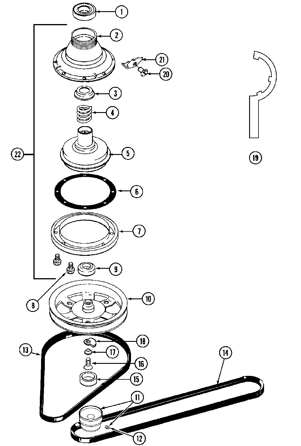 10 - BASE/BRAKE & ROTOR
