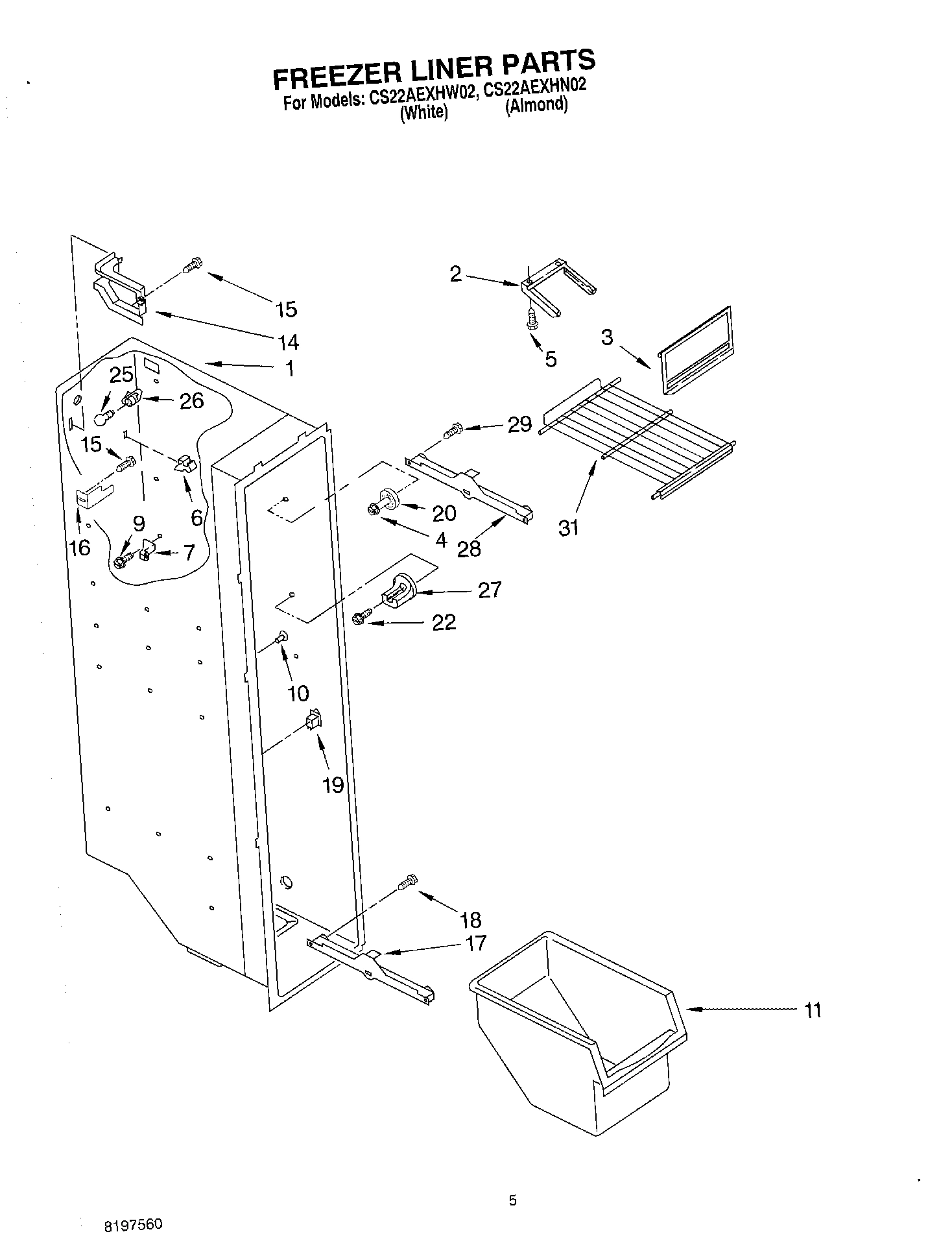 04 - FREEZER LINER