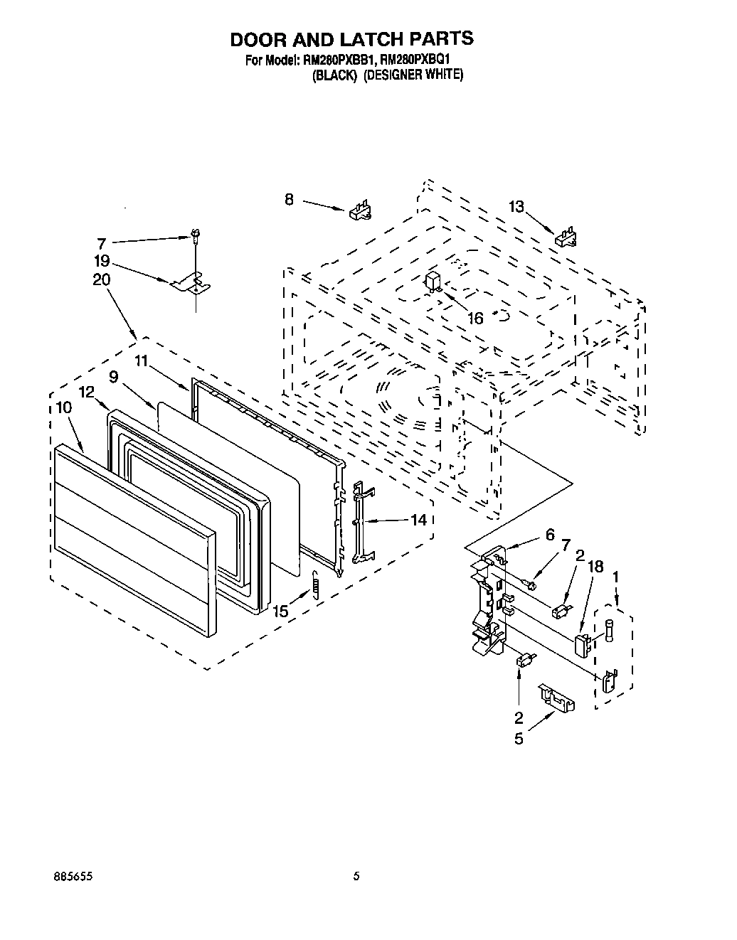05 - DOOR AND LATCH