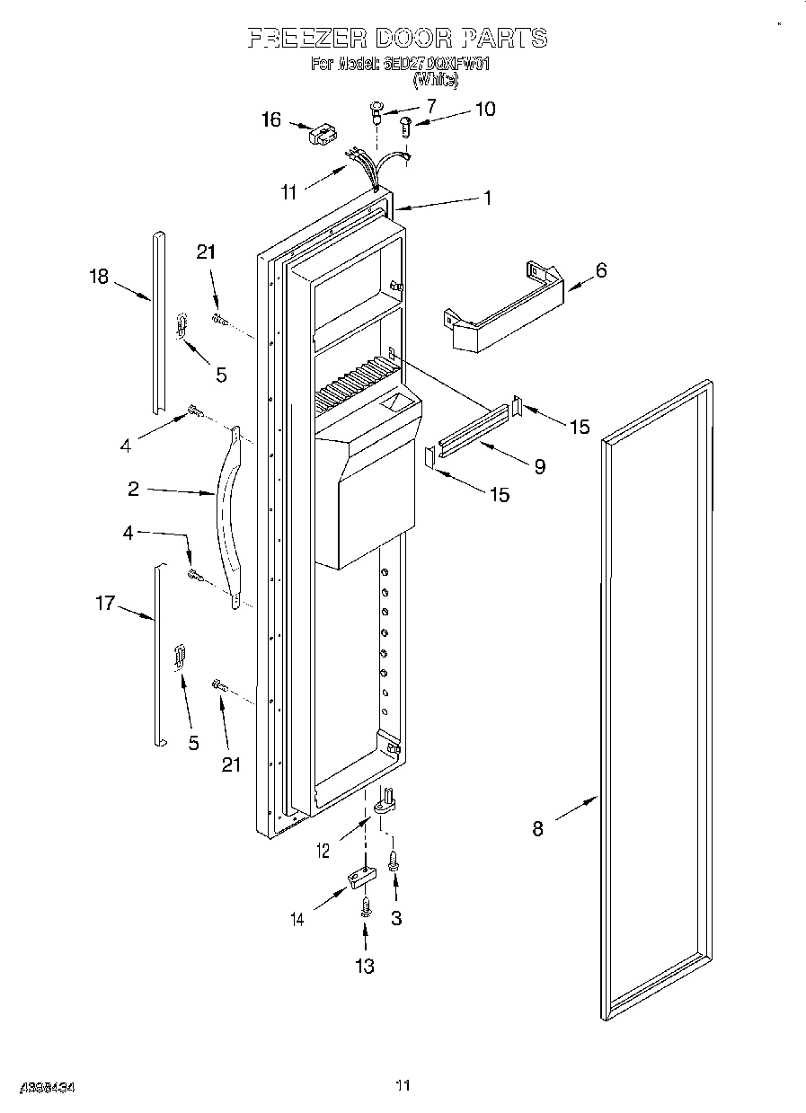 07 - FREEZER DOOR