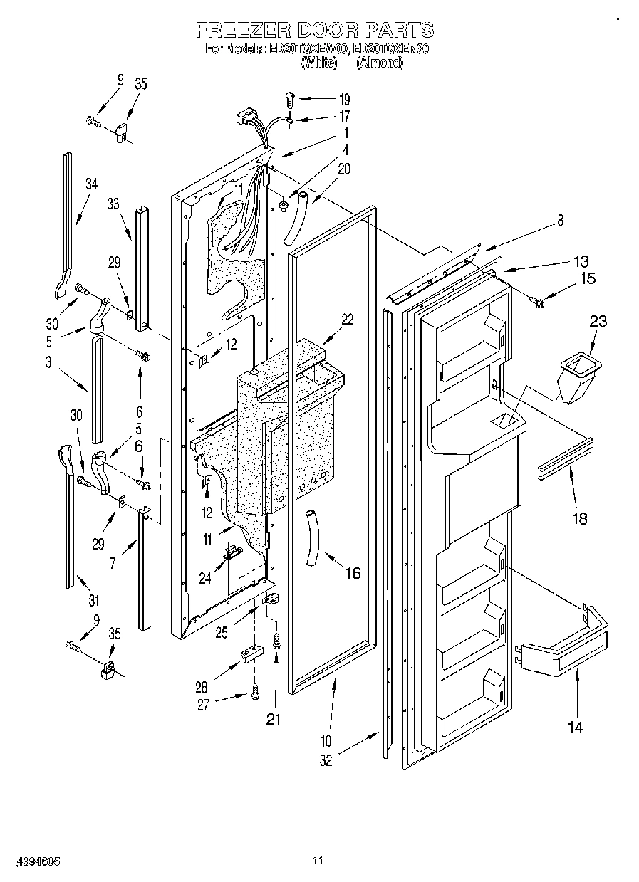 07 - FREEZER DOOR