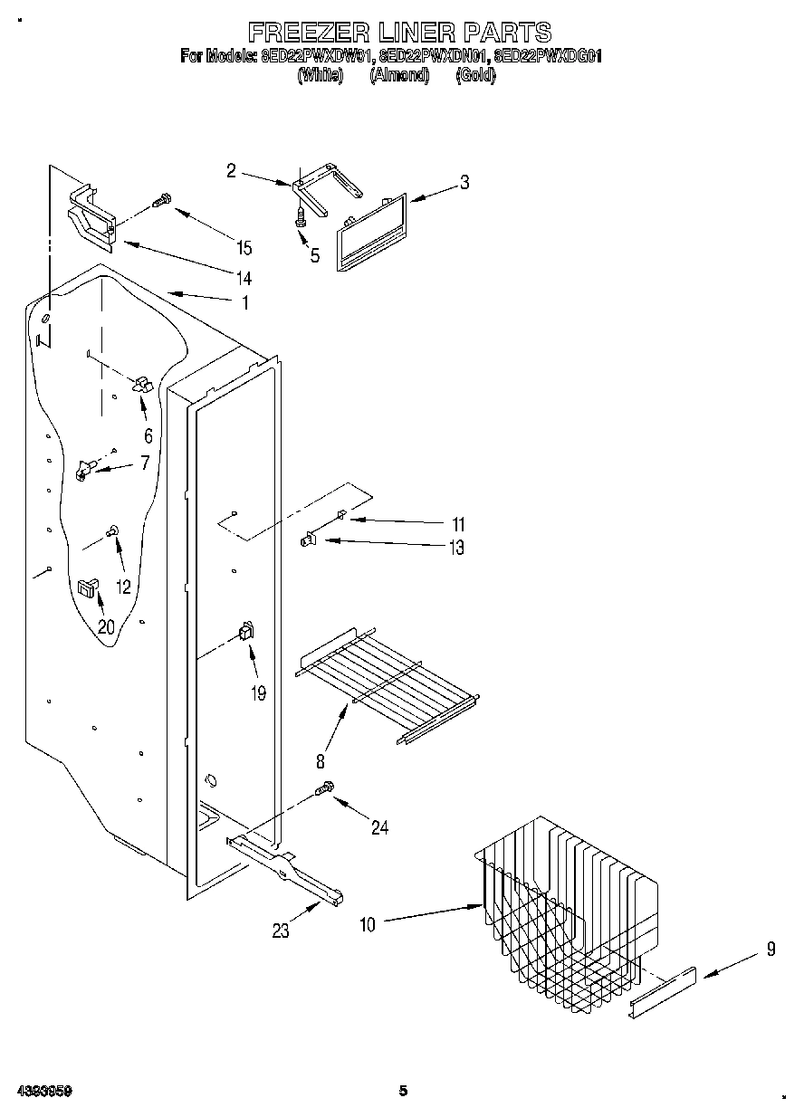 04 - FREEZER LINER