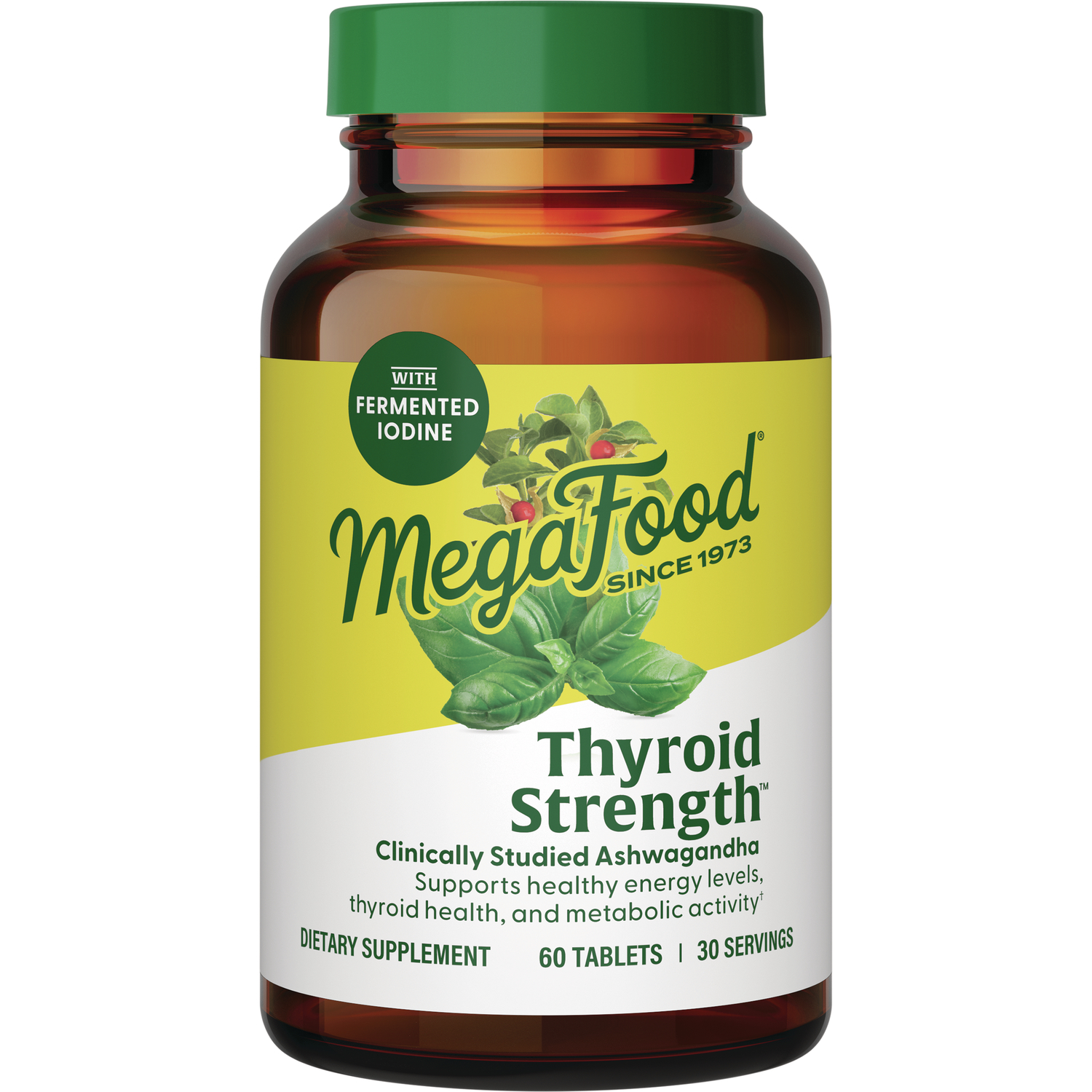 MegaFood Thyroid Strength Vitamin | 60 Tabs