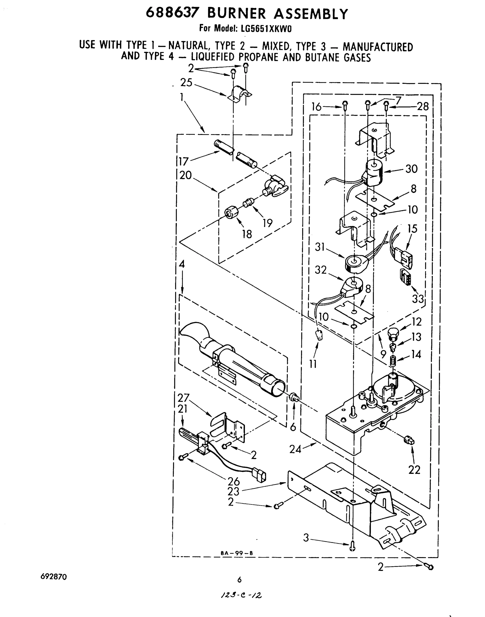 04 - 688637 BURNER