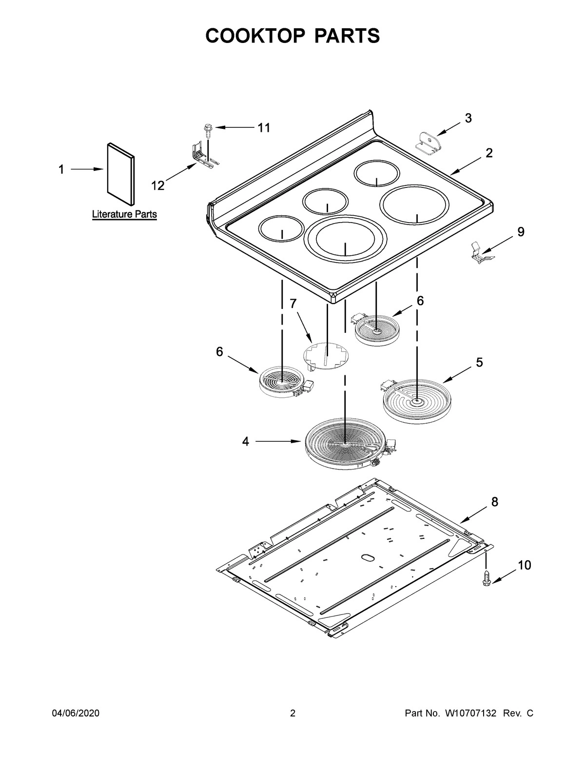 02 - COOKTOP PARTS