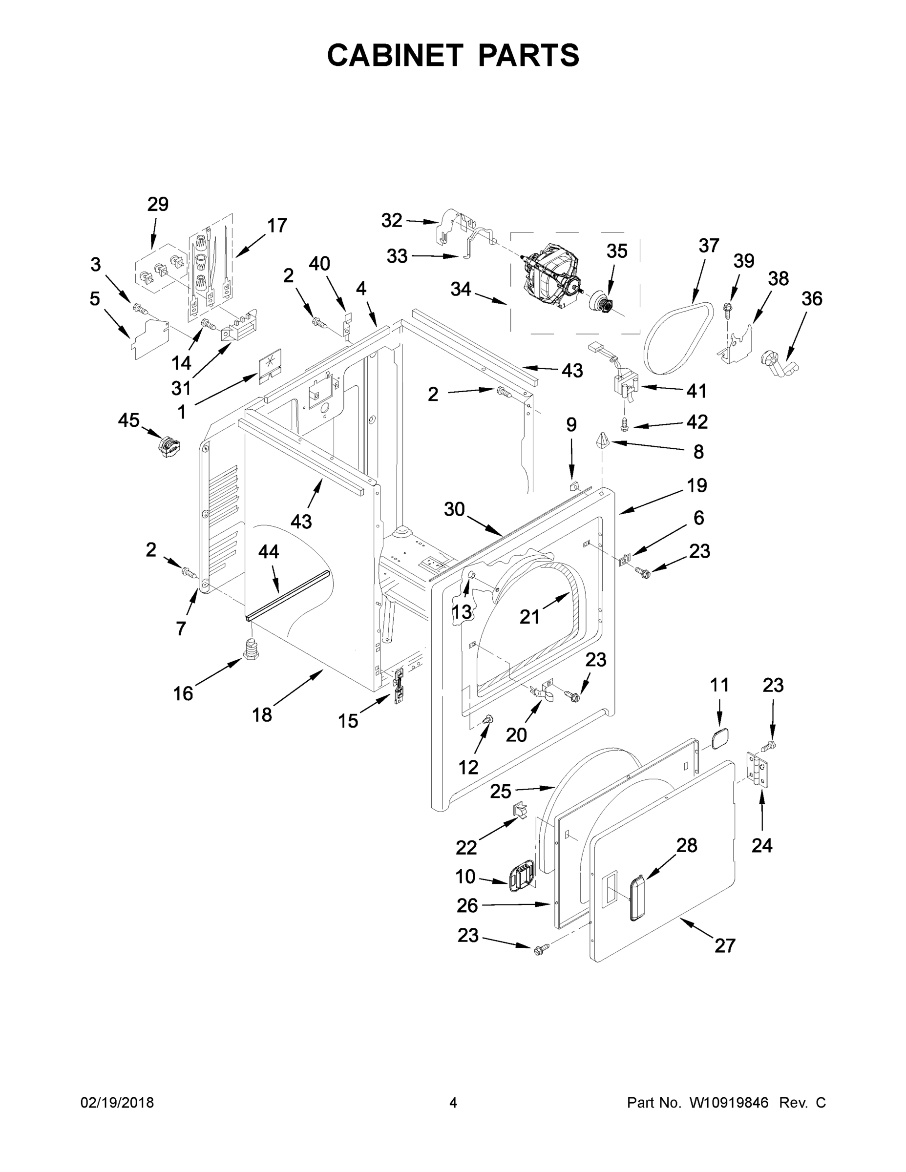 03 - CABINET PARTS
