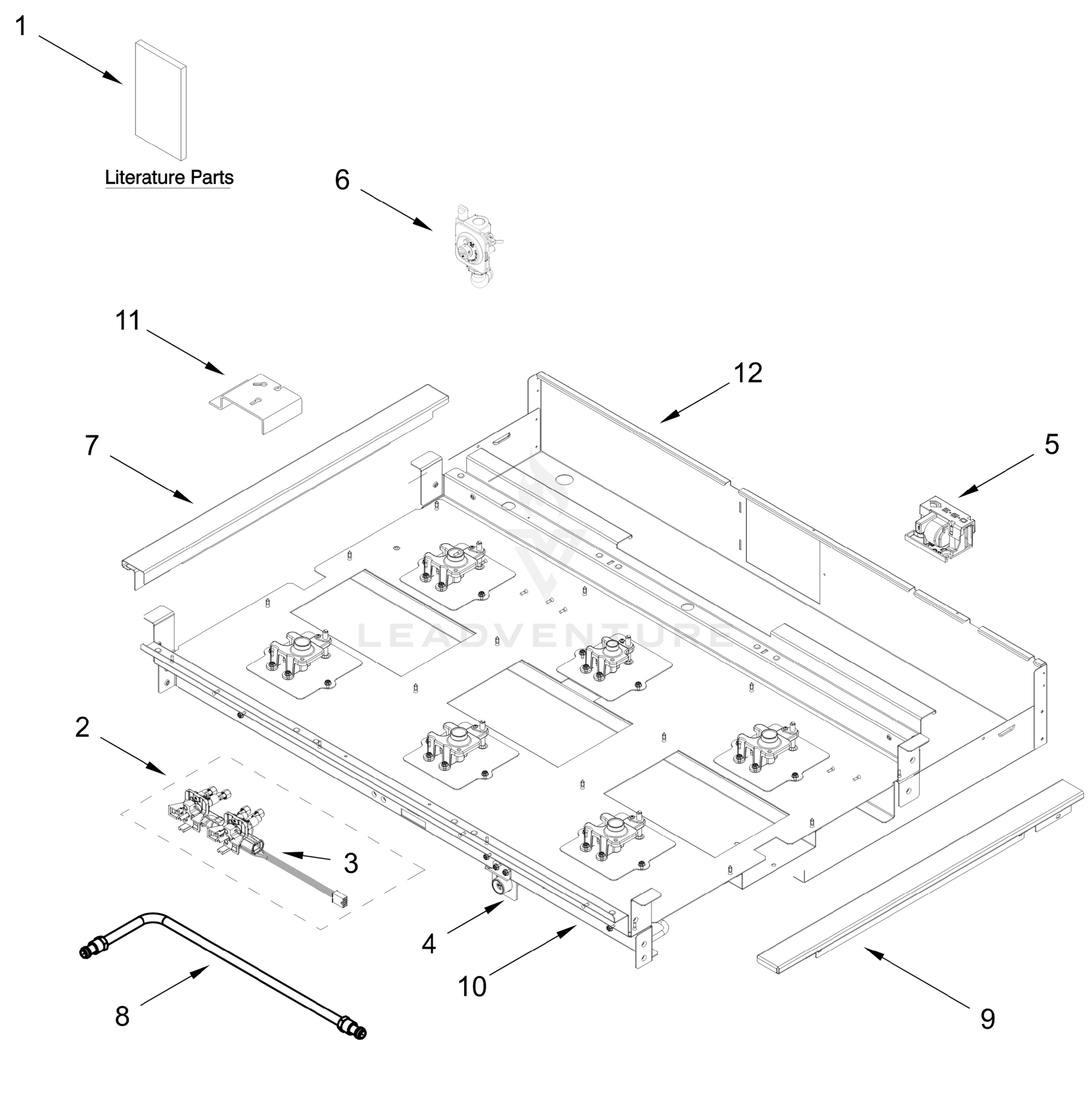 BURNER BOX PARTS