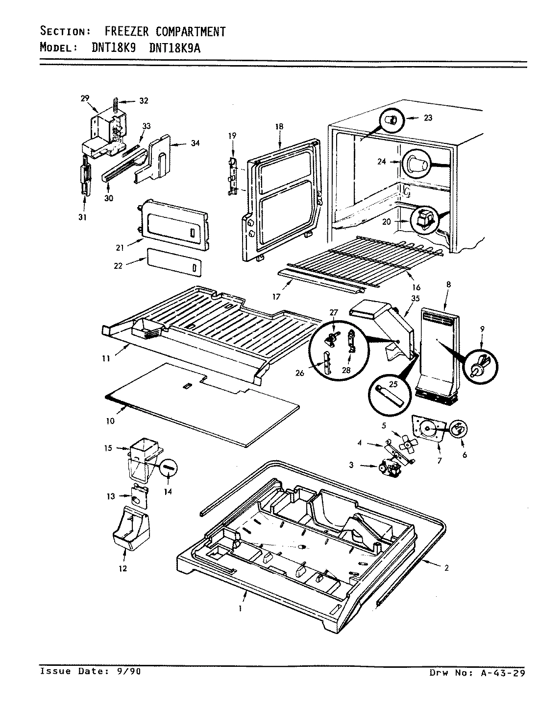 03 - FREEZER COMPARTMENT