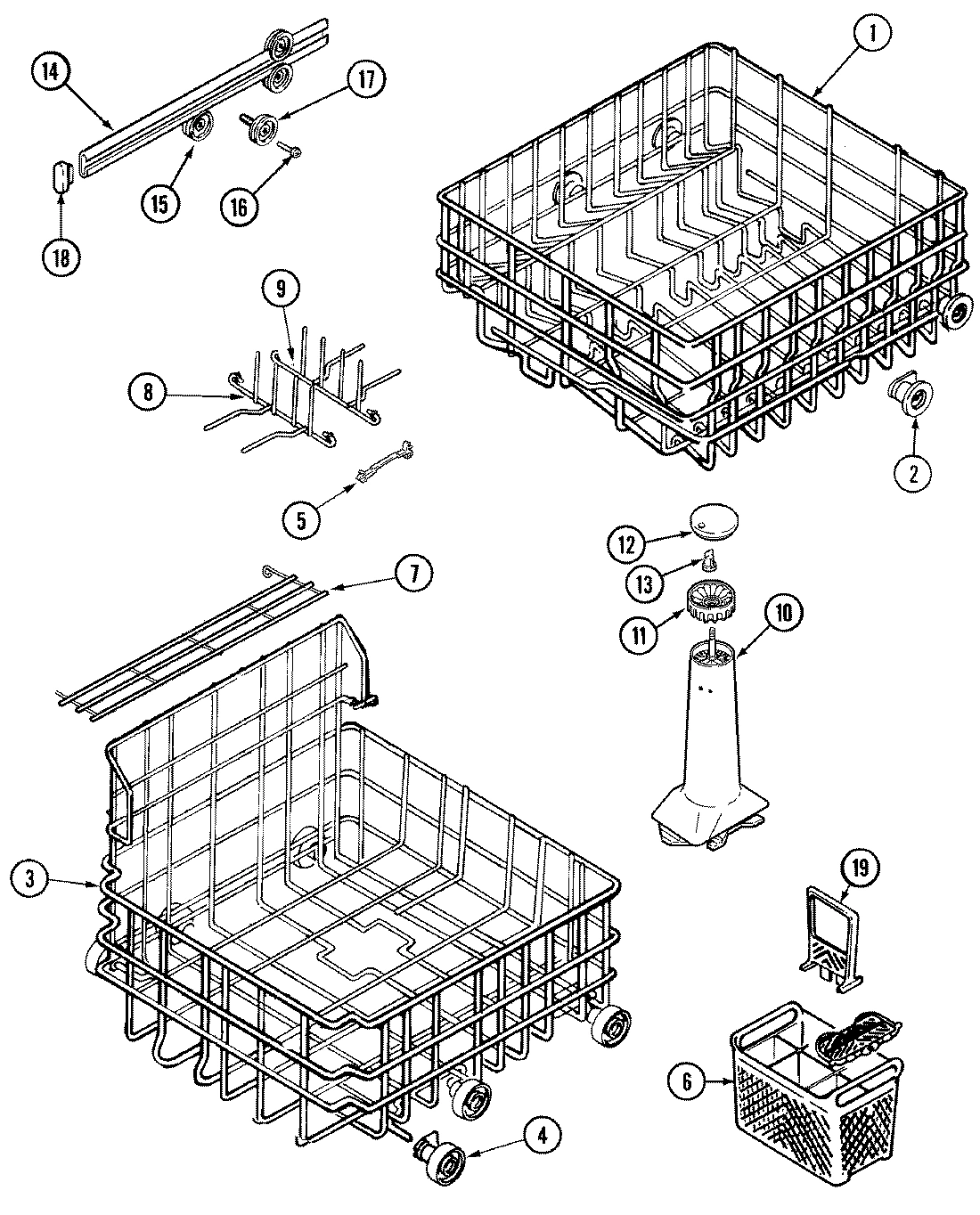 05 - TRACK & RACK ASSEMBLY