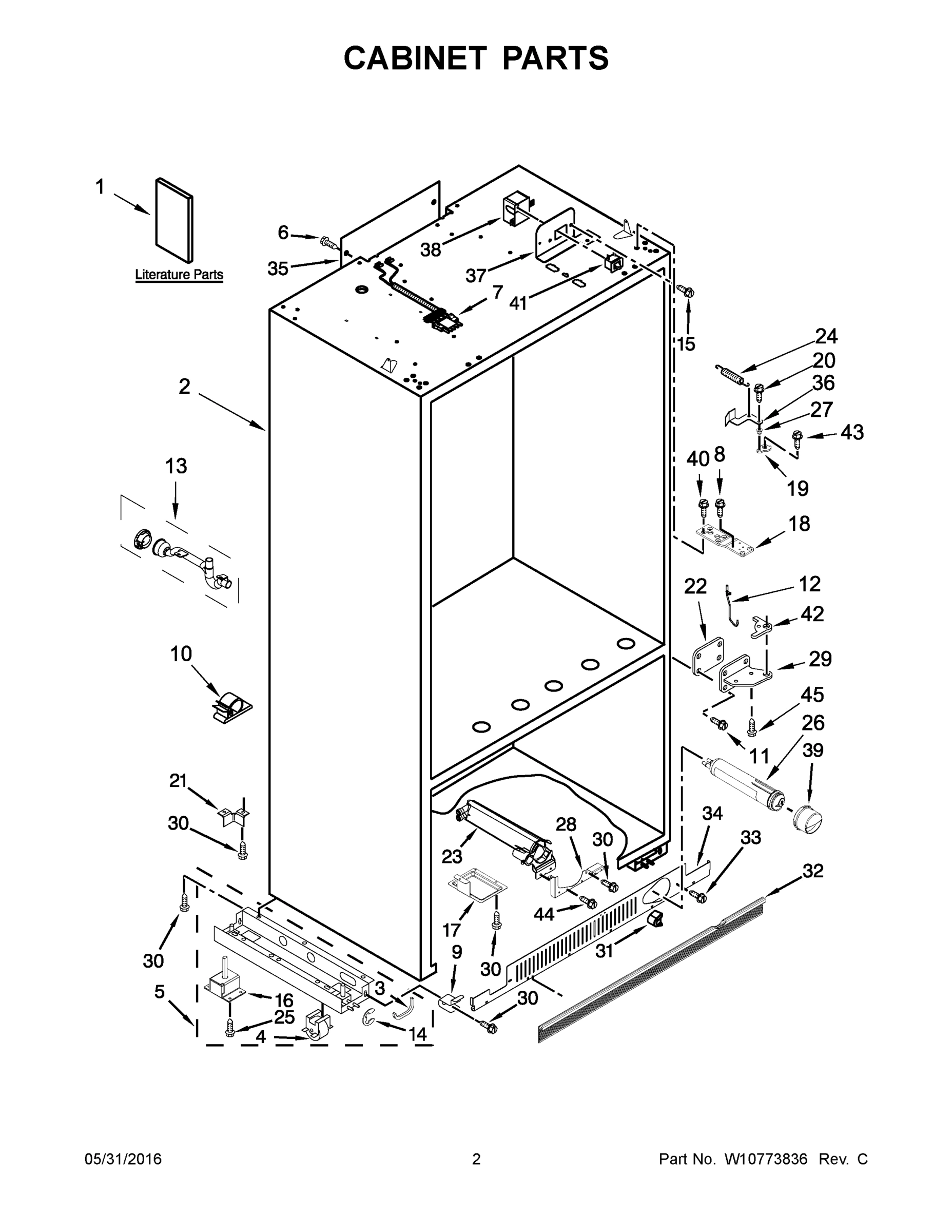 02 - CABINET PARTS