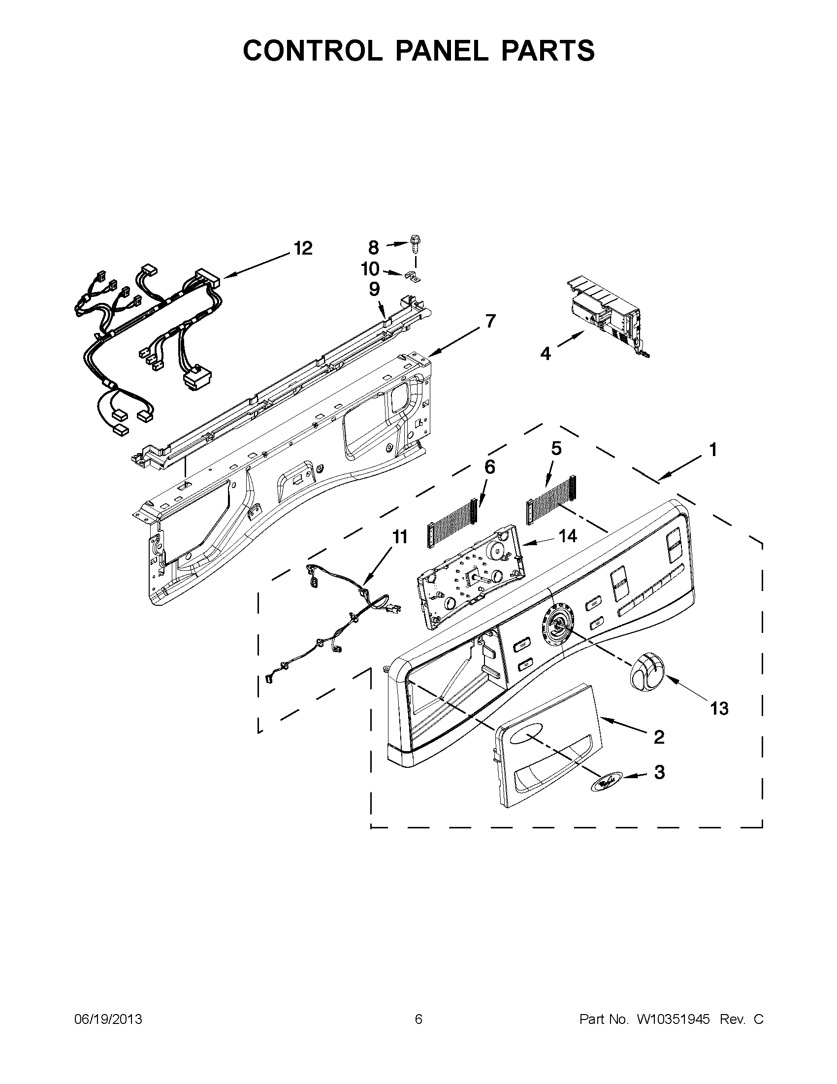 03 - CONTROL PANEL PARTS
