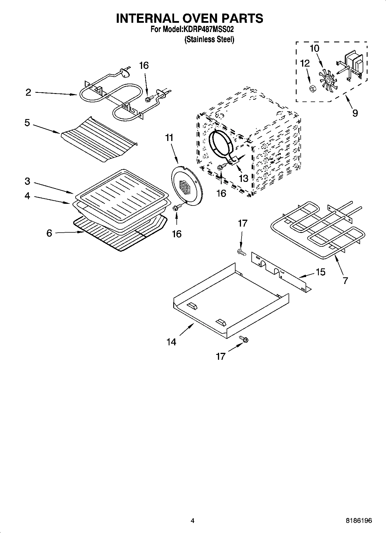 03 - INTERNAL OVEN PARTS