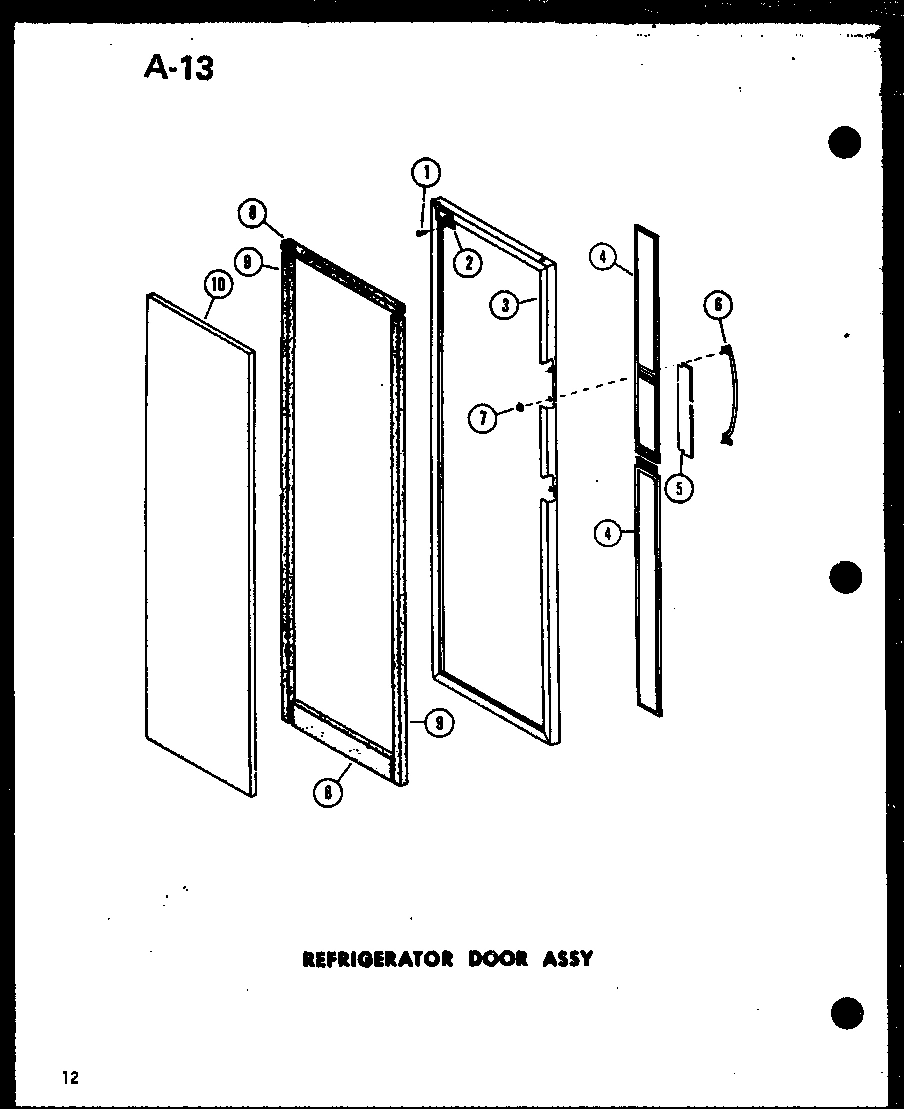 08 - REF DOOR ASSY