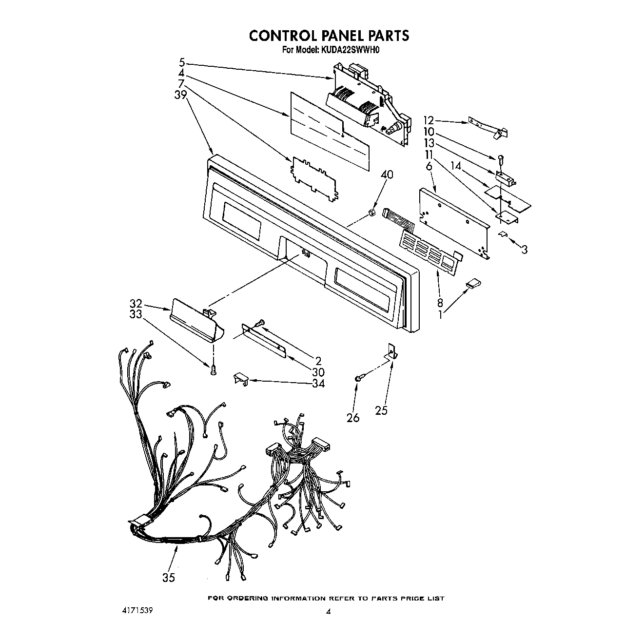 04 - CONTROL PANEL, LIT/OPTIONAL