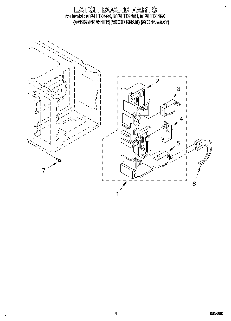 04 - LATCH BOARD