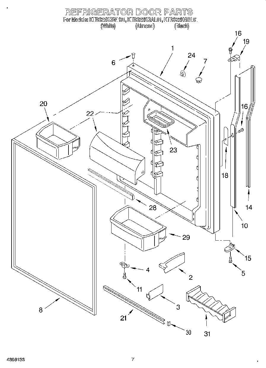 04 - REFRIGERATOR DOOR