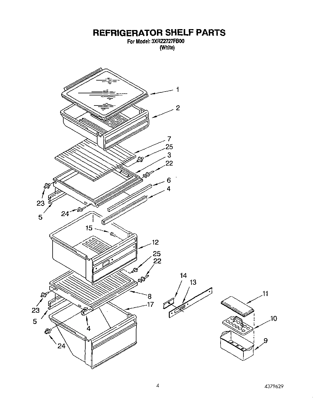 03 - REFRIGERATOR SHELF