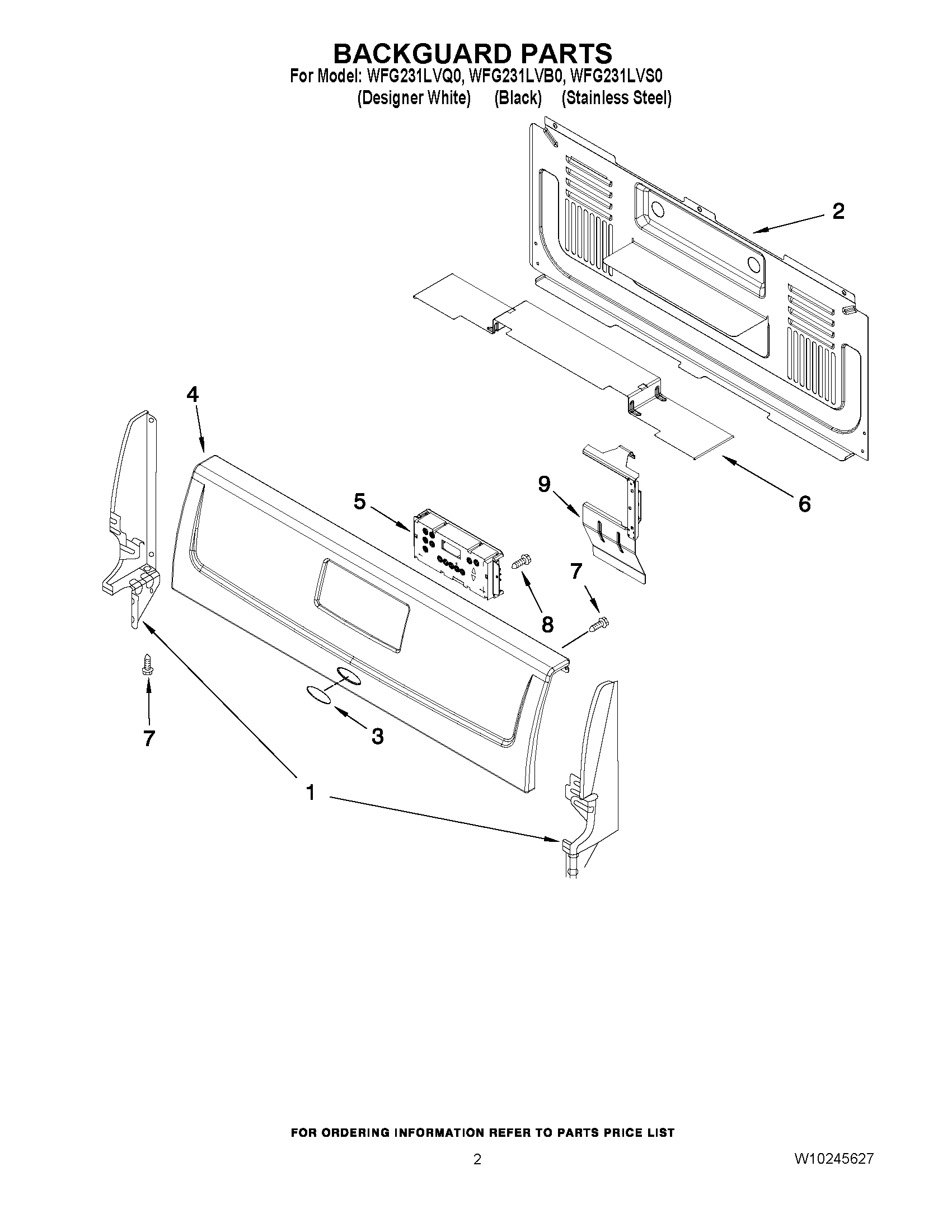 02 - BACKGUARD PARTS