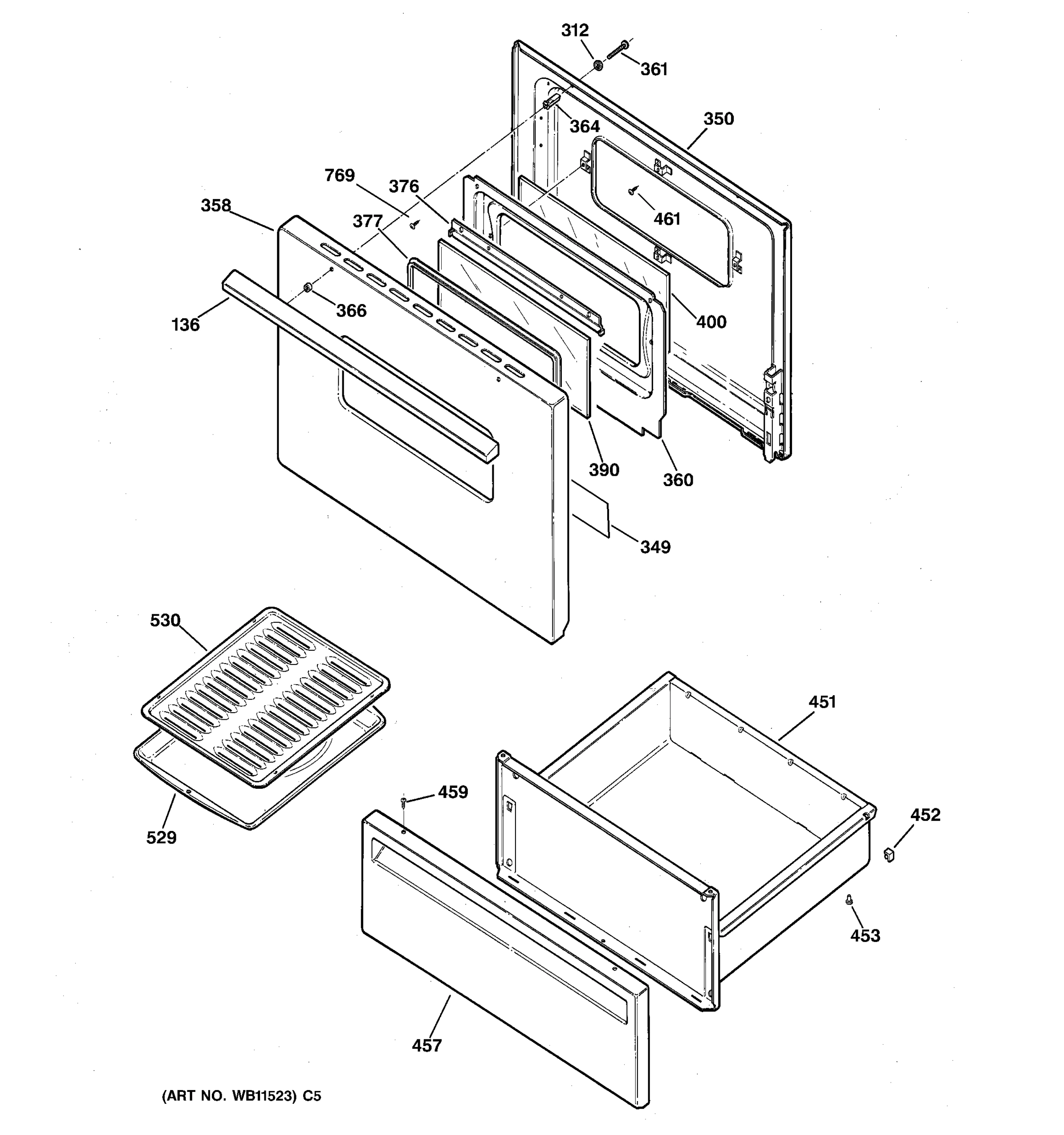 DOOR & DRAWER PARTS