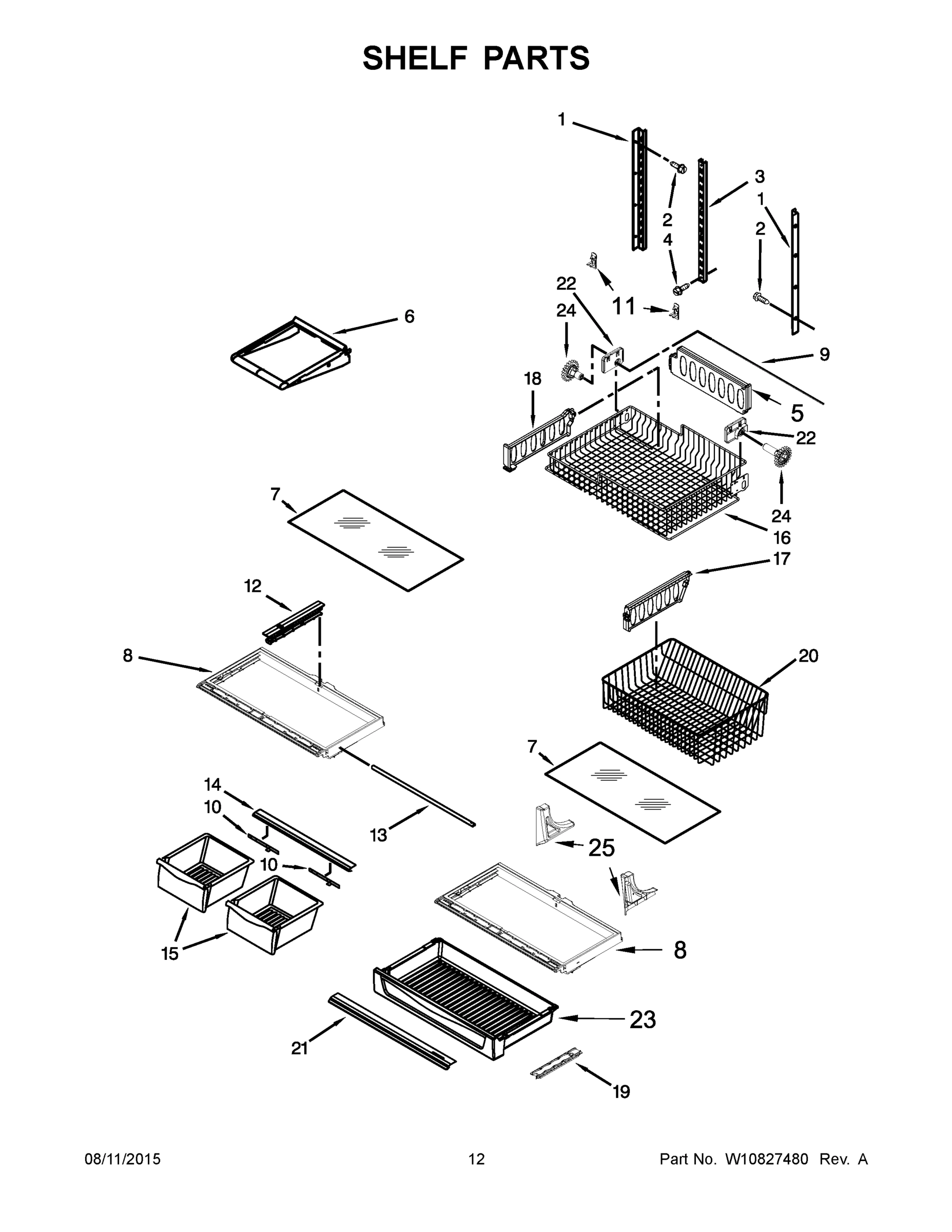 07 - SHELF PARTS