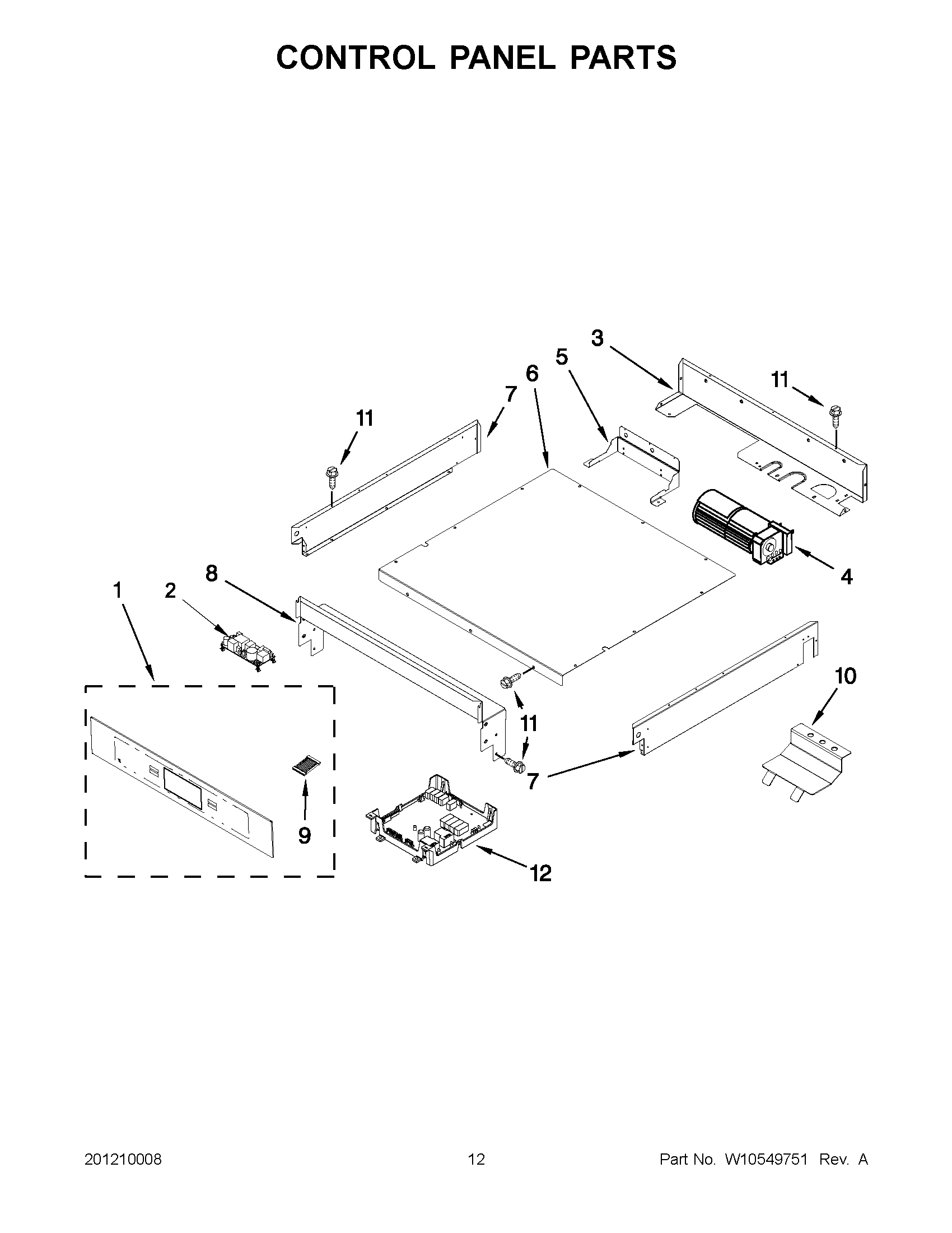 06 - CONTROL PANEL PARTS