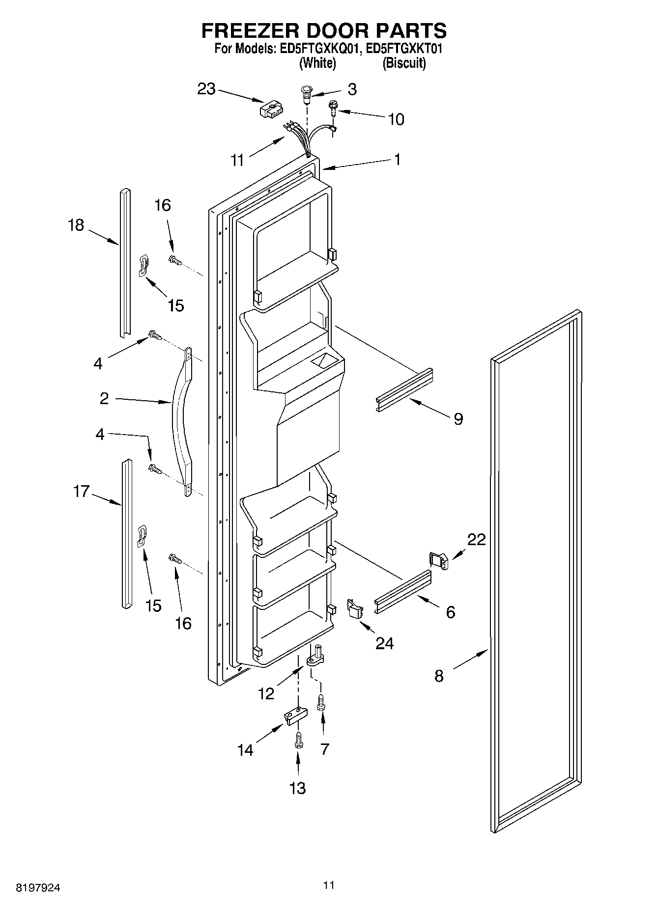 07 - FREEZER DOOR