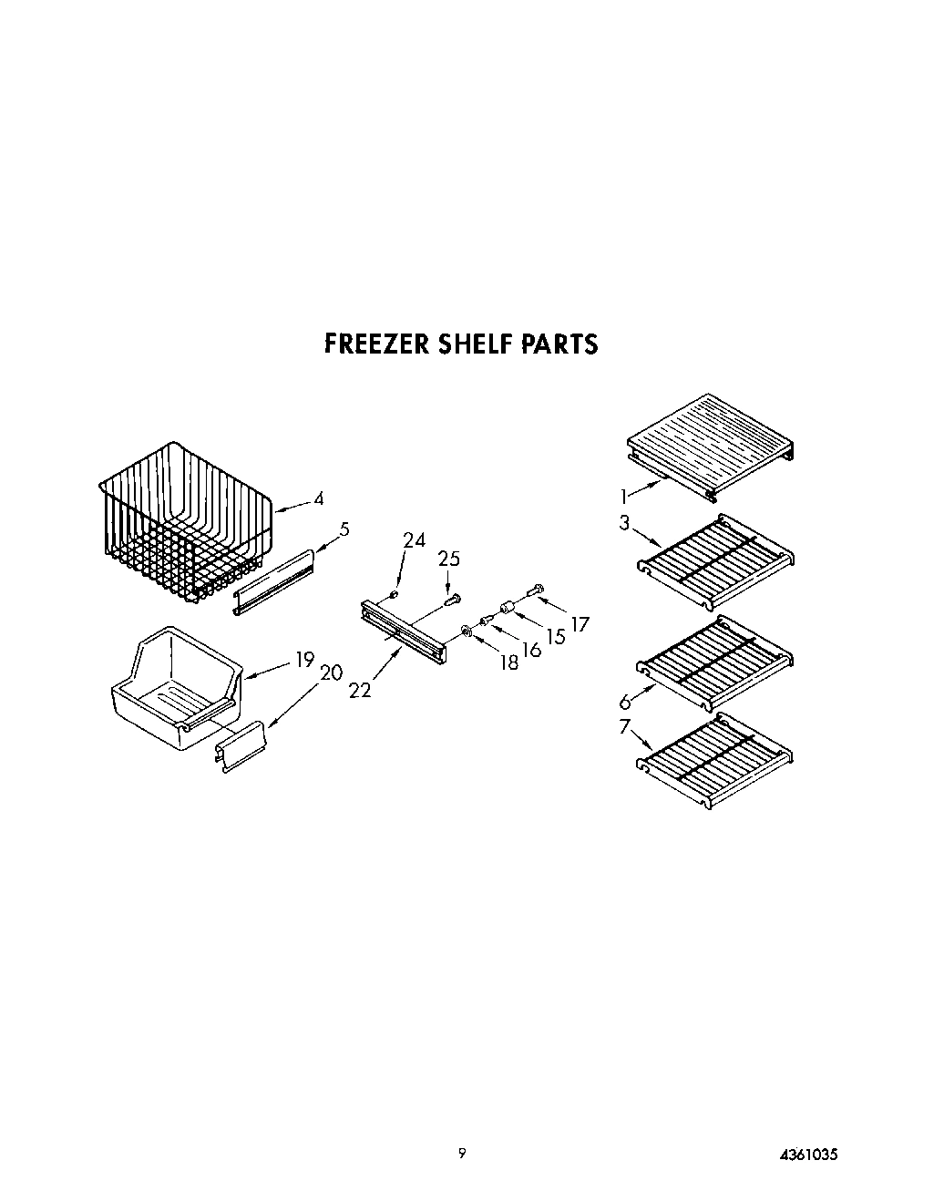 08 - FREEZER SHELF