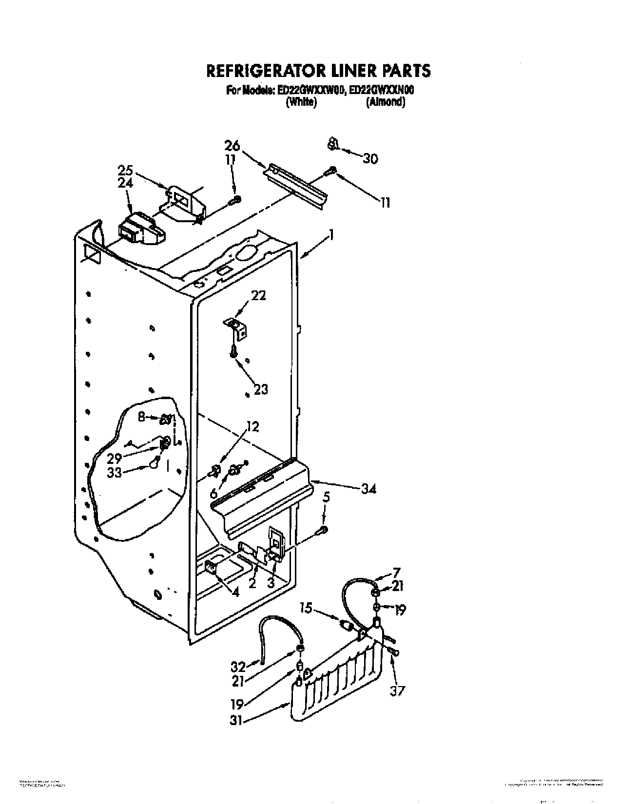 03 - REFRIGERATOR LINER