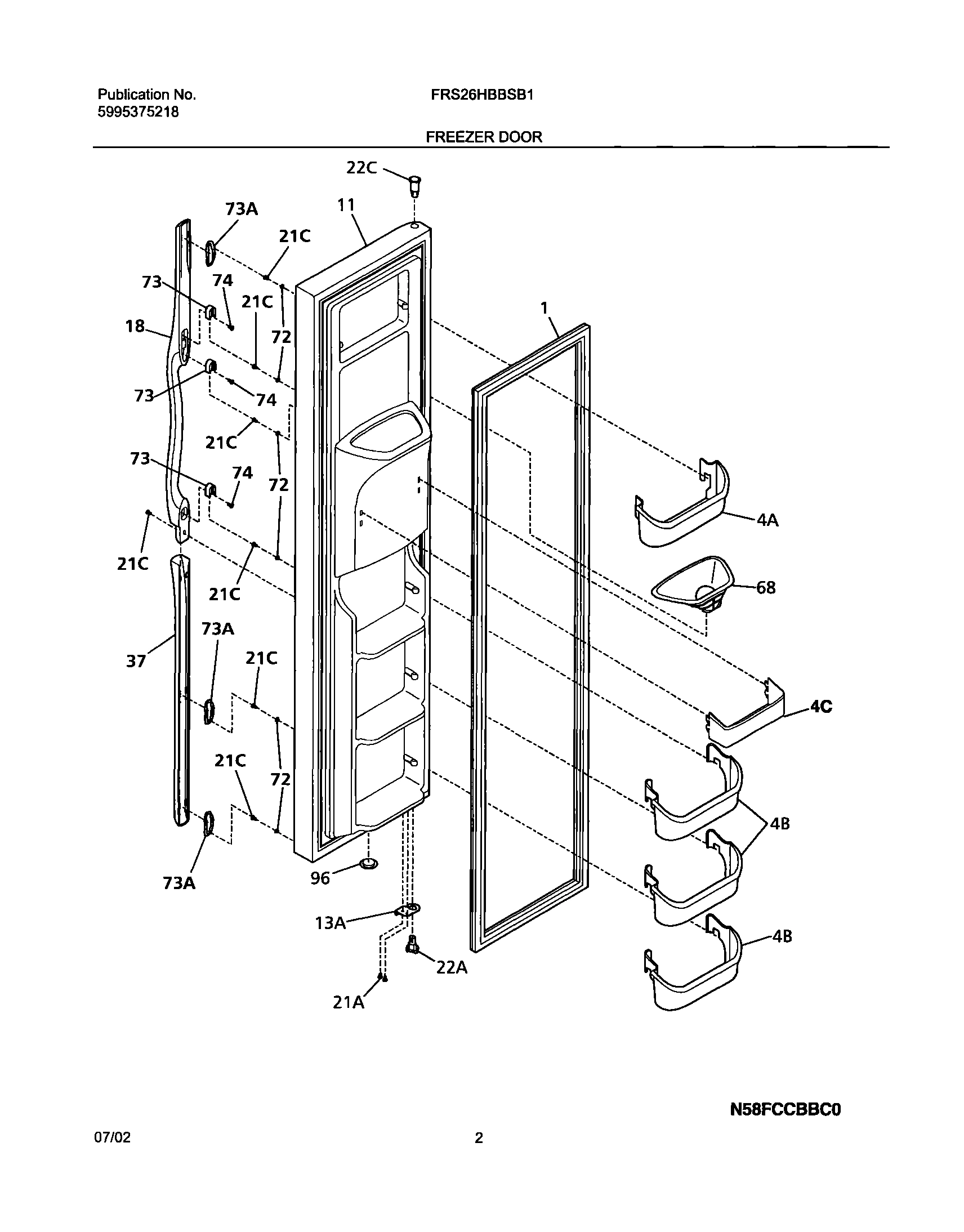 03 - FREEZER DOOR