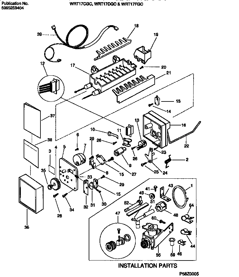 06 - ICE MAKER COMPONENTS