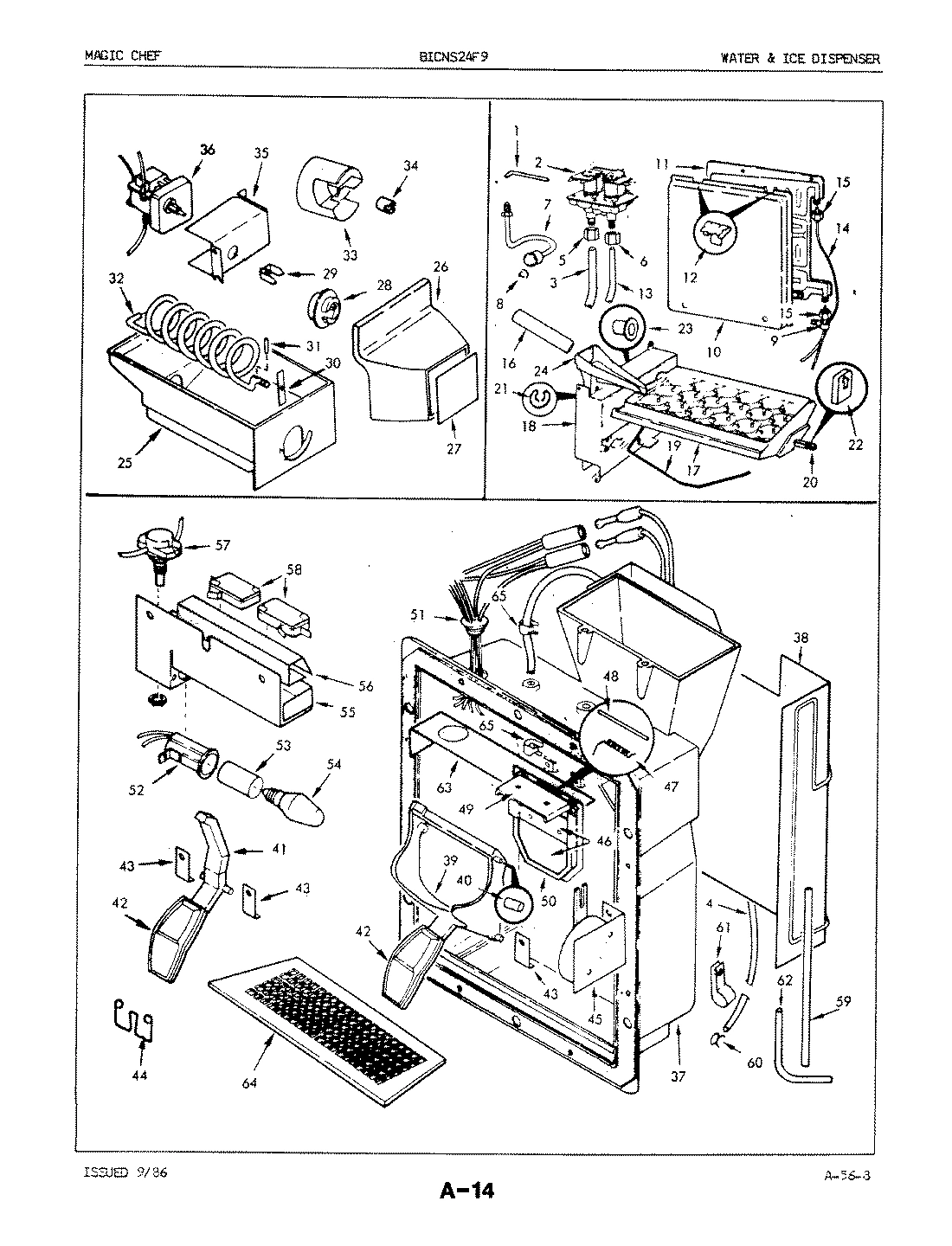 05 - WATER & ICE DISPENSER