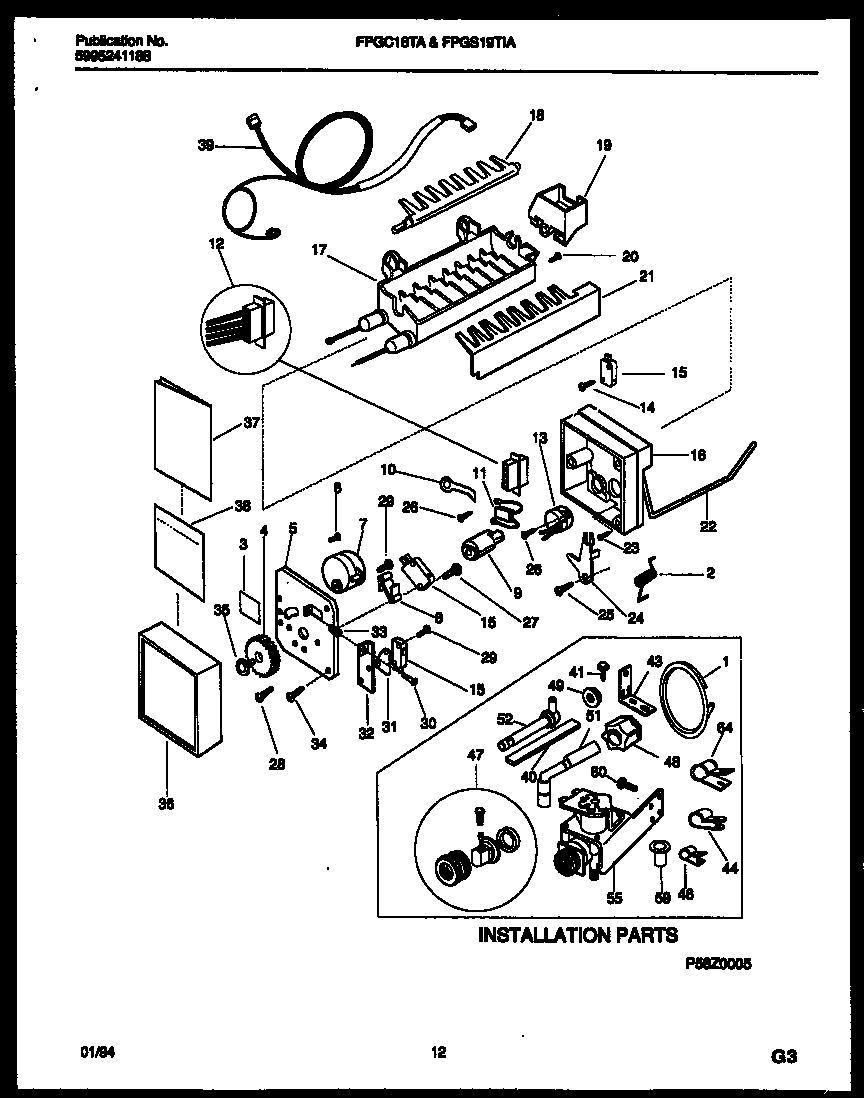 07 - ICE MAKER AND INSTALLATION PARTS