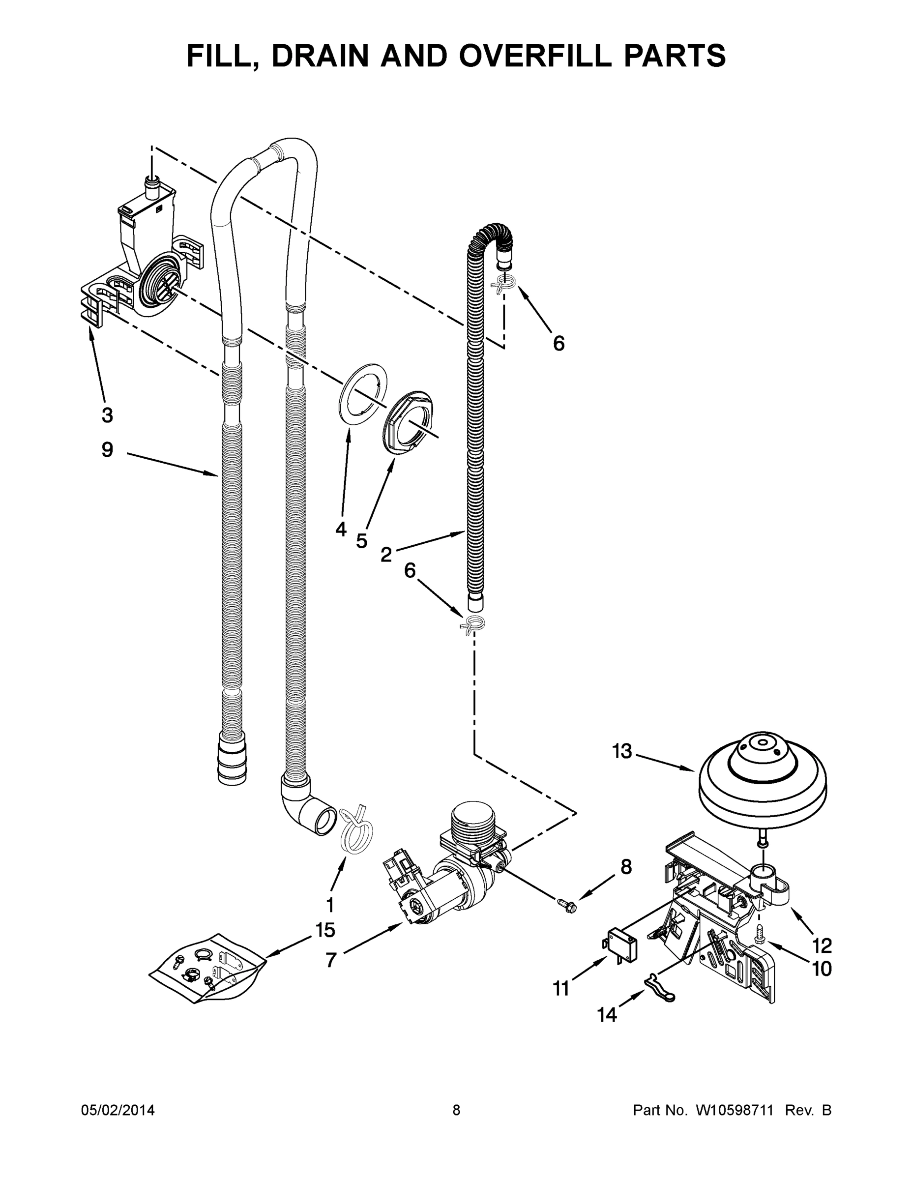 05 - FILL, DRAIN AND OVERFILL PARTS