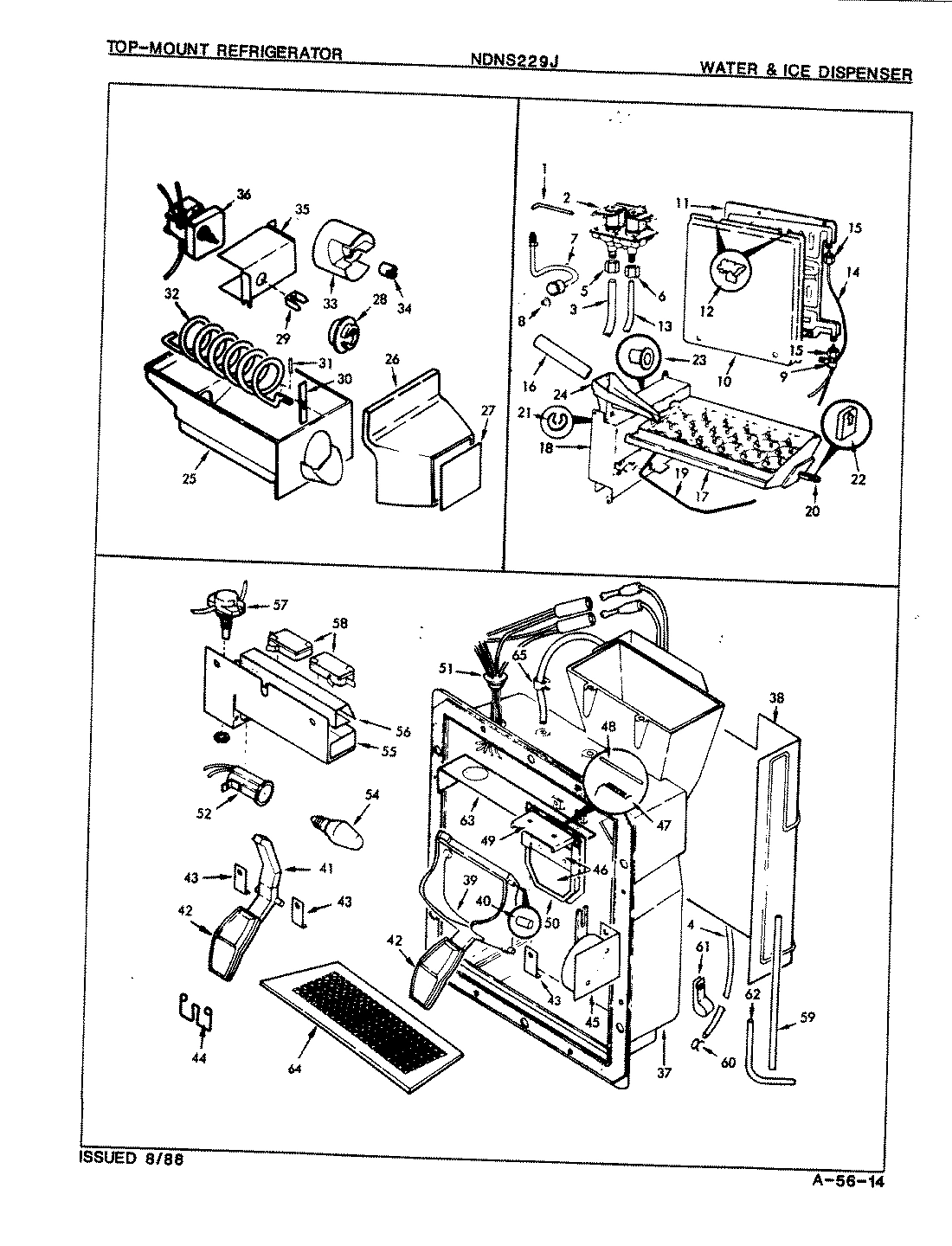 04 - WATER & ICE DISPENSER