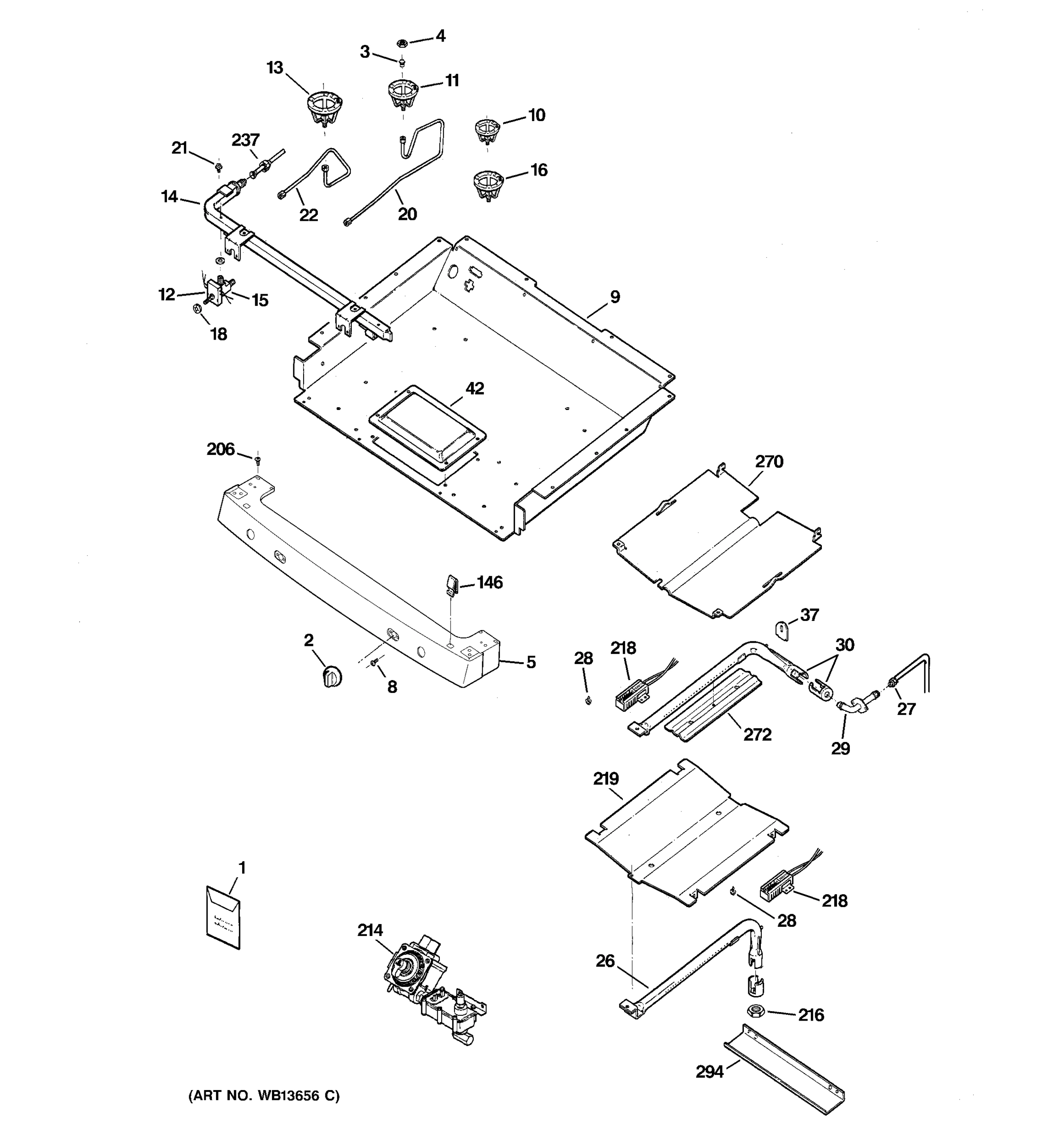 GAS & BURNER PARTS