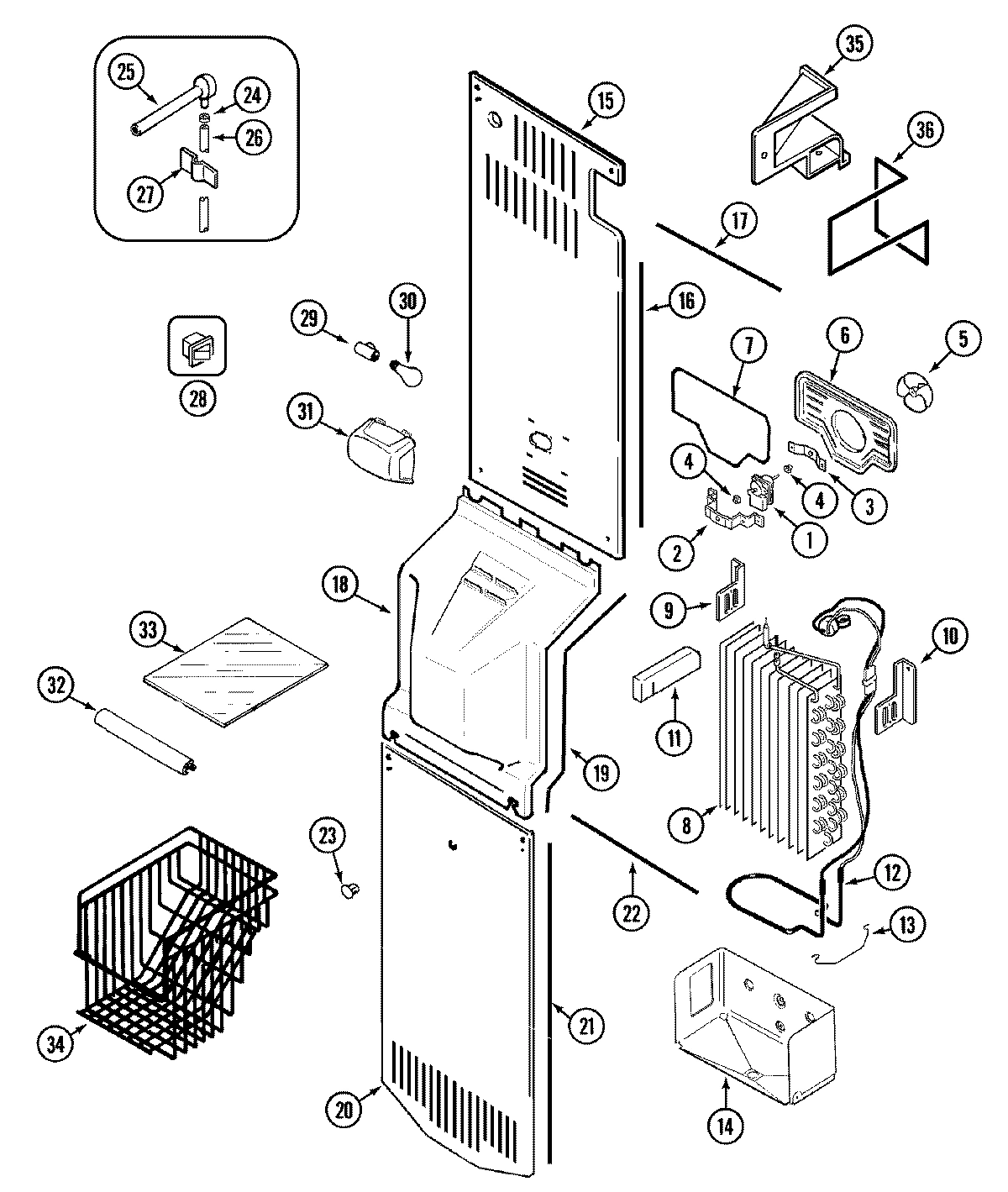 04 - FREEZER COMPARTMENT