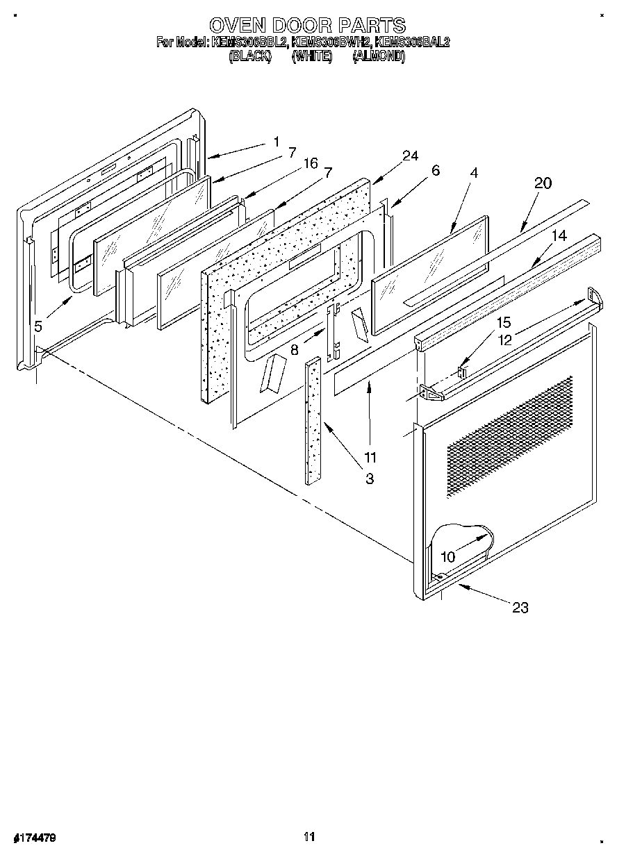 08 - OVEN DOOR