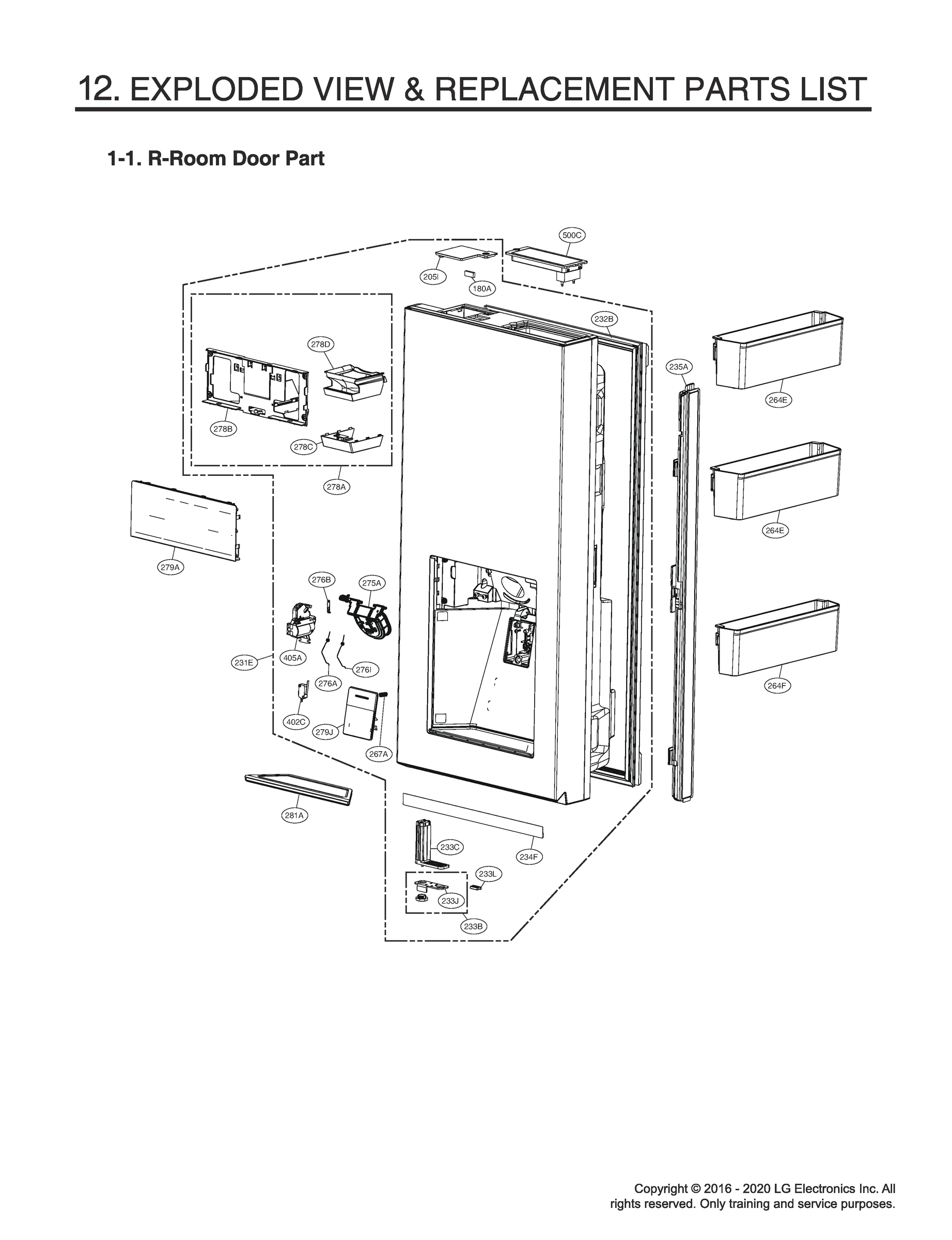 R-ROOM DOOR PART
