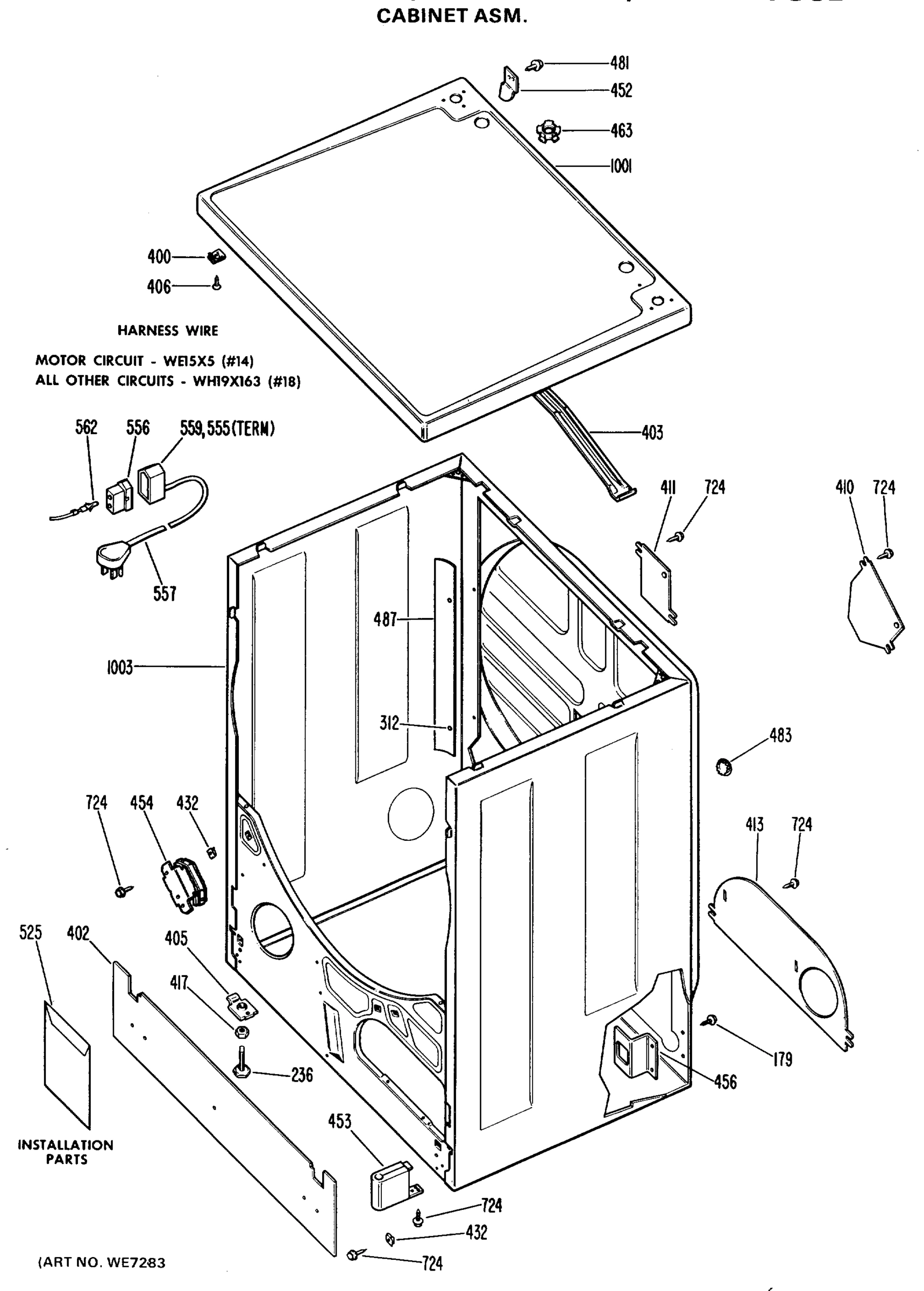 CABINET ASM
