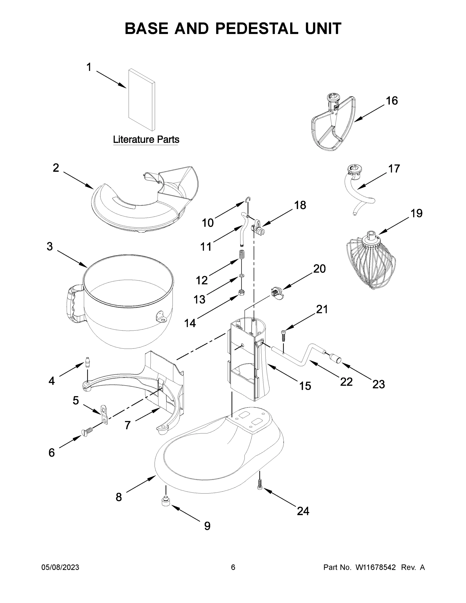 04 - BASE AND PEDESTAL UNIT