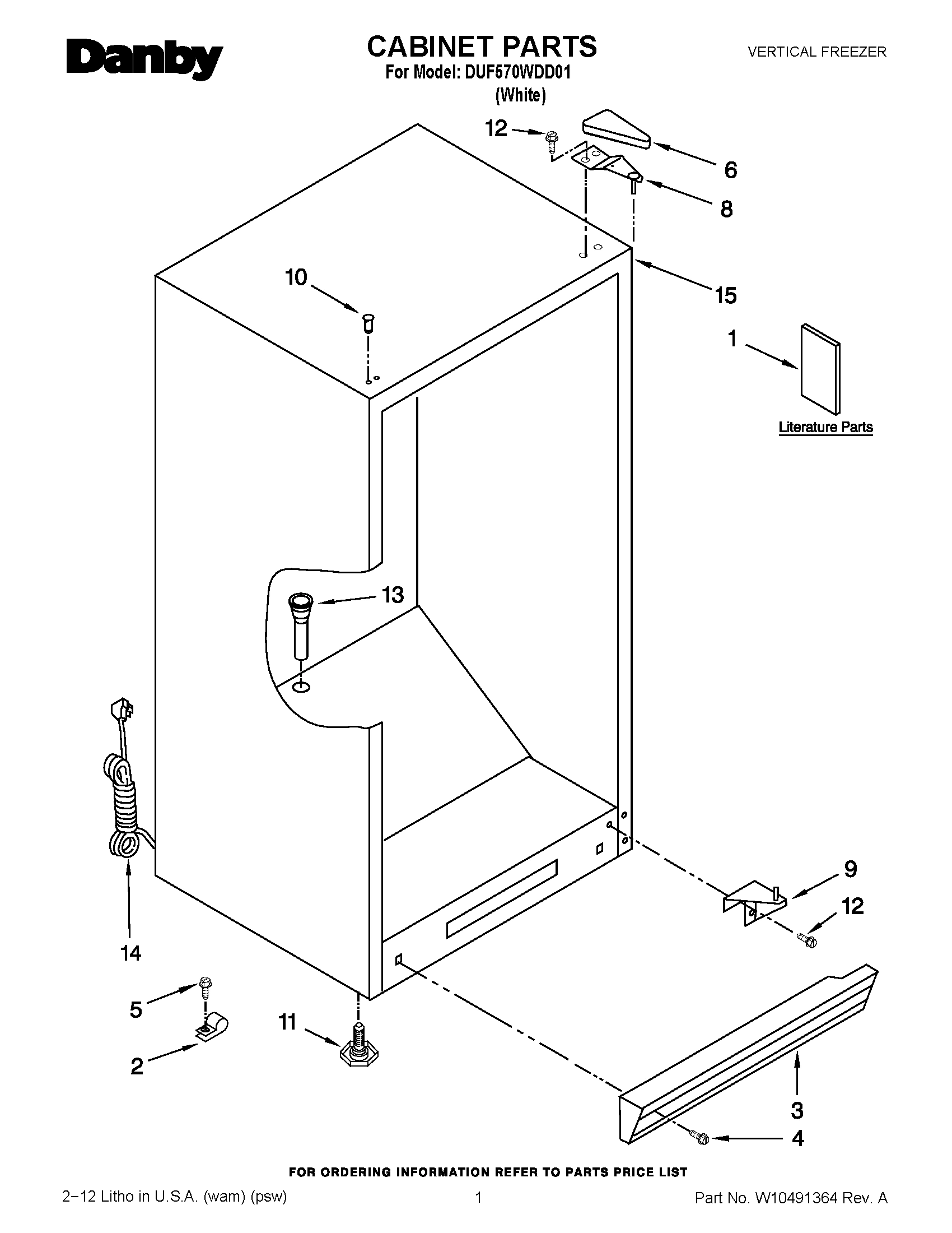 01 - CABINET PARTS