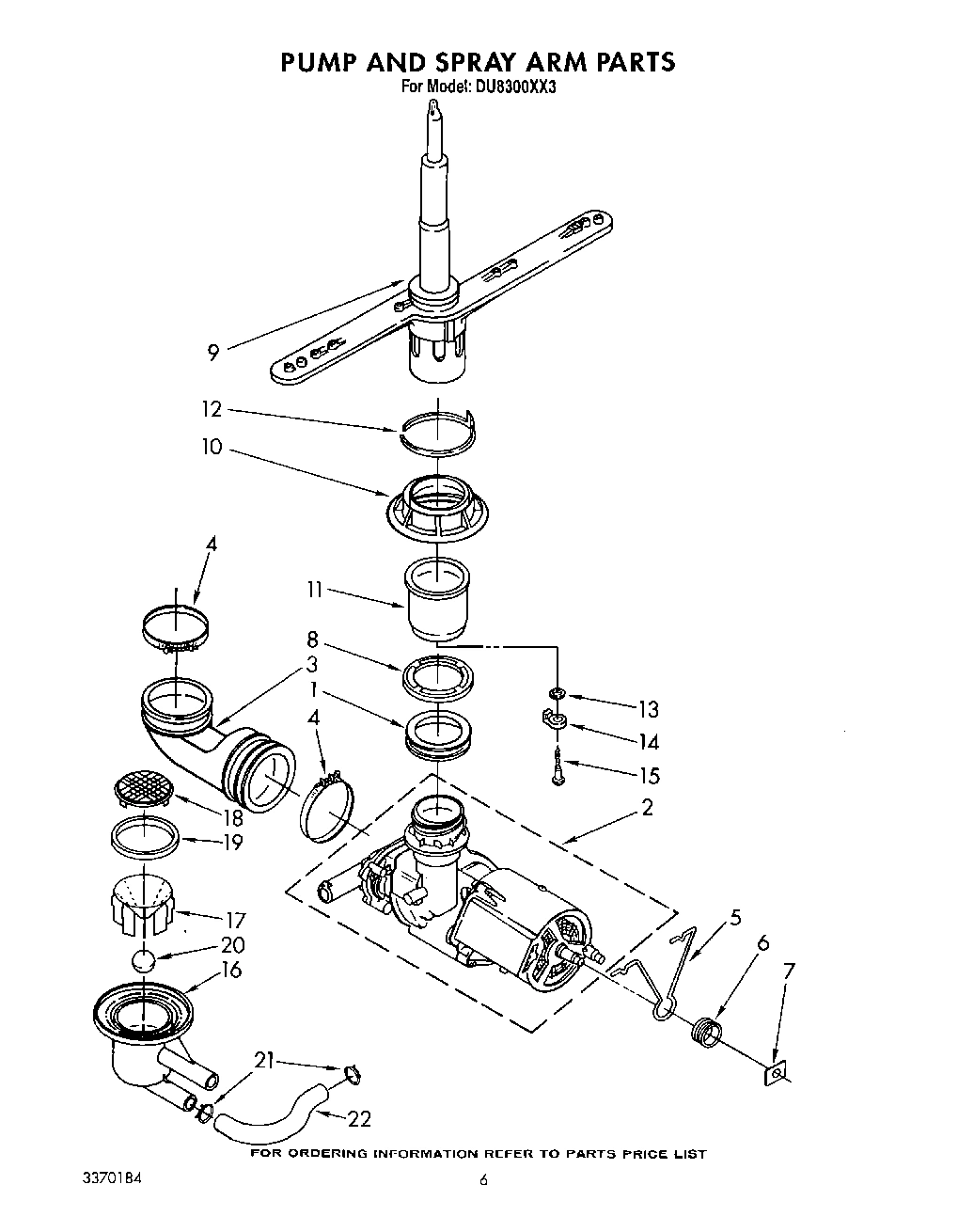 05 - PUMP AND SPRAY ARM