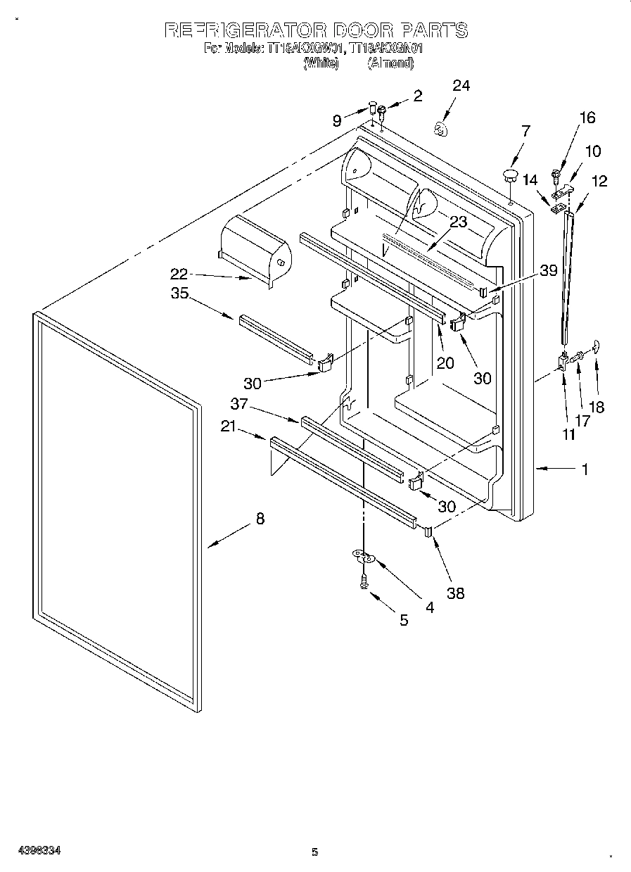 04 - REFRIGERATOR DOOR