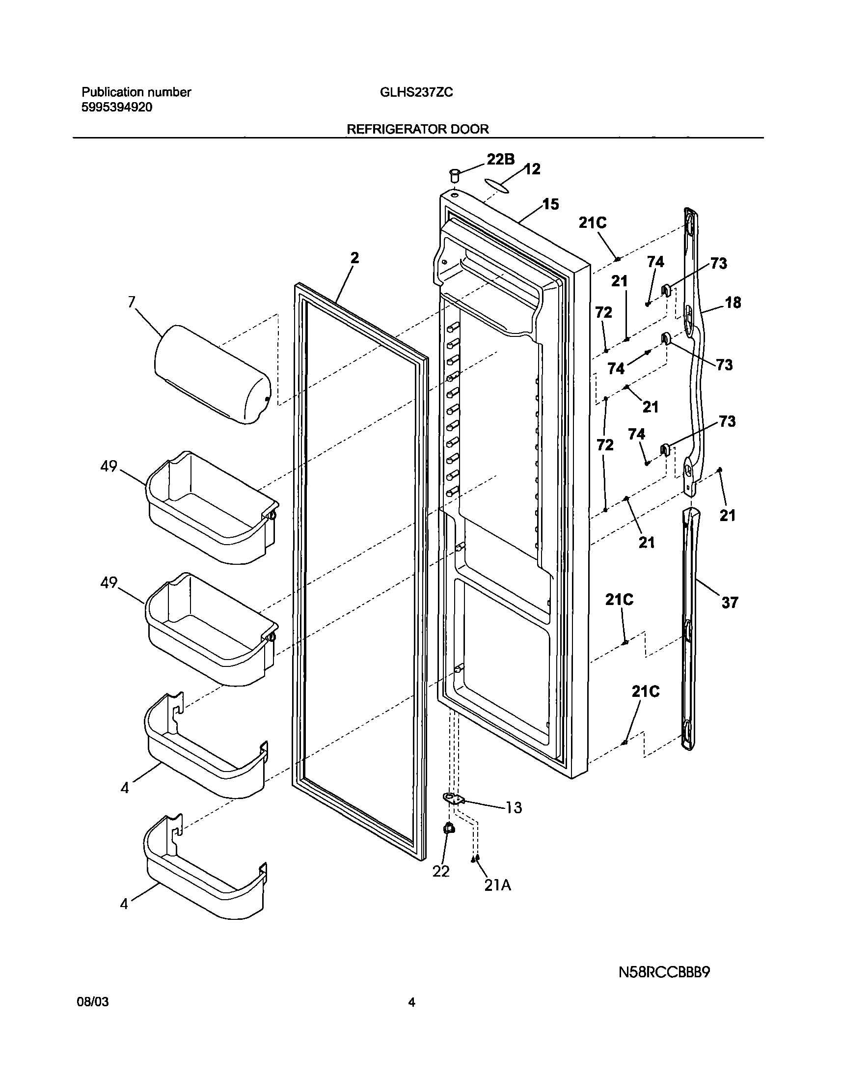 05 - REFRIGERATOR DOOR